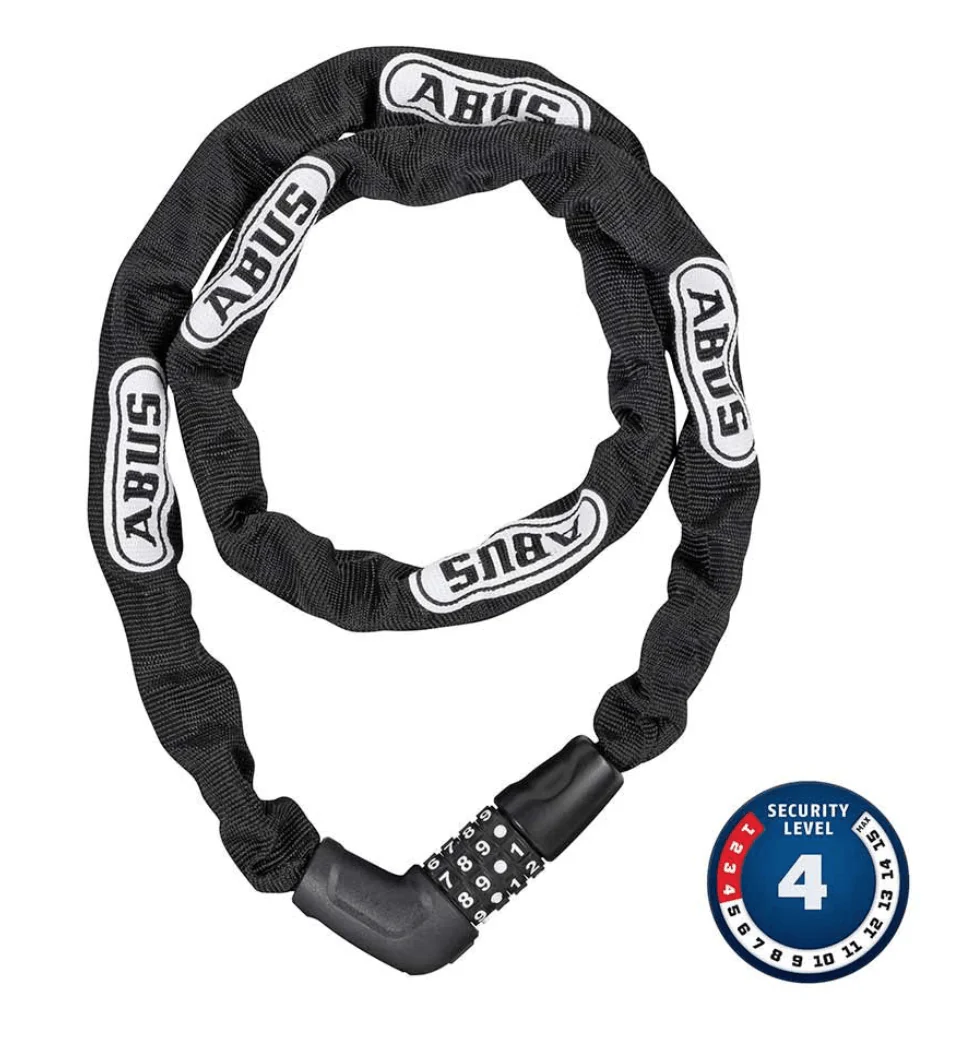 Abus Steel-O-Chain 5805C with Combination Lock