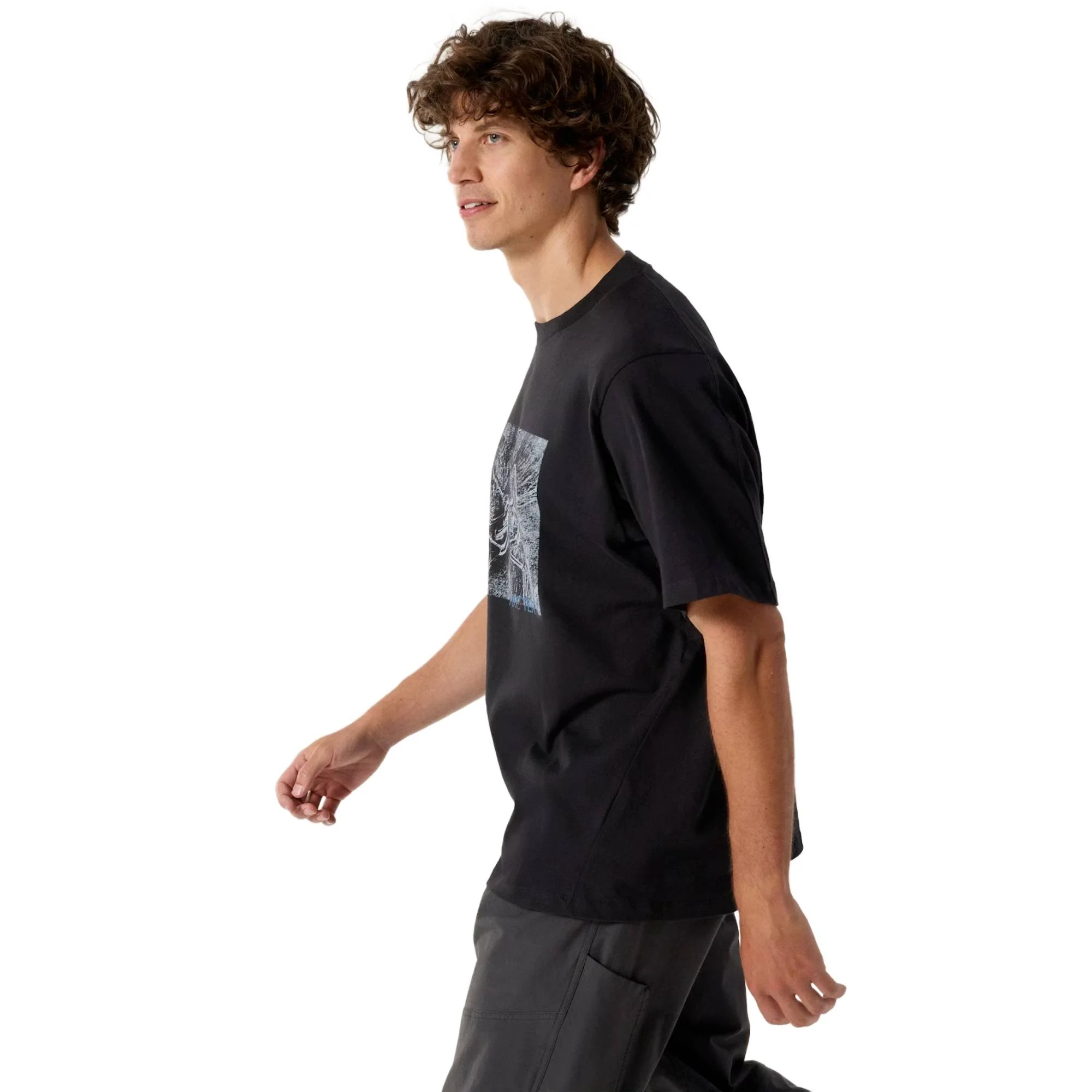 Arc'teryx Kragg Cotton Lithographica Mens SS Shirt 2026 - Image 5