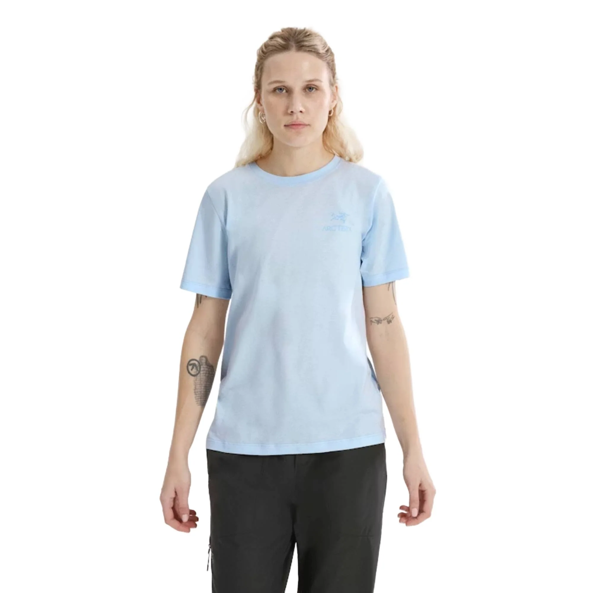 Arc'teryx Kragg SL Cotton Emblem Womens SS Crew 2026 - Image 2