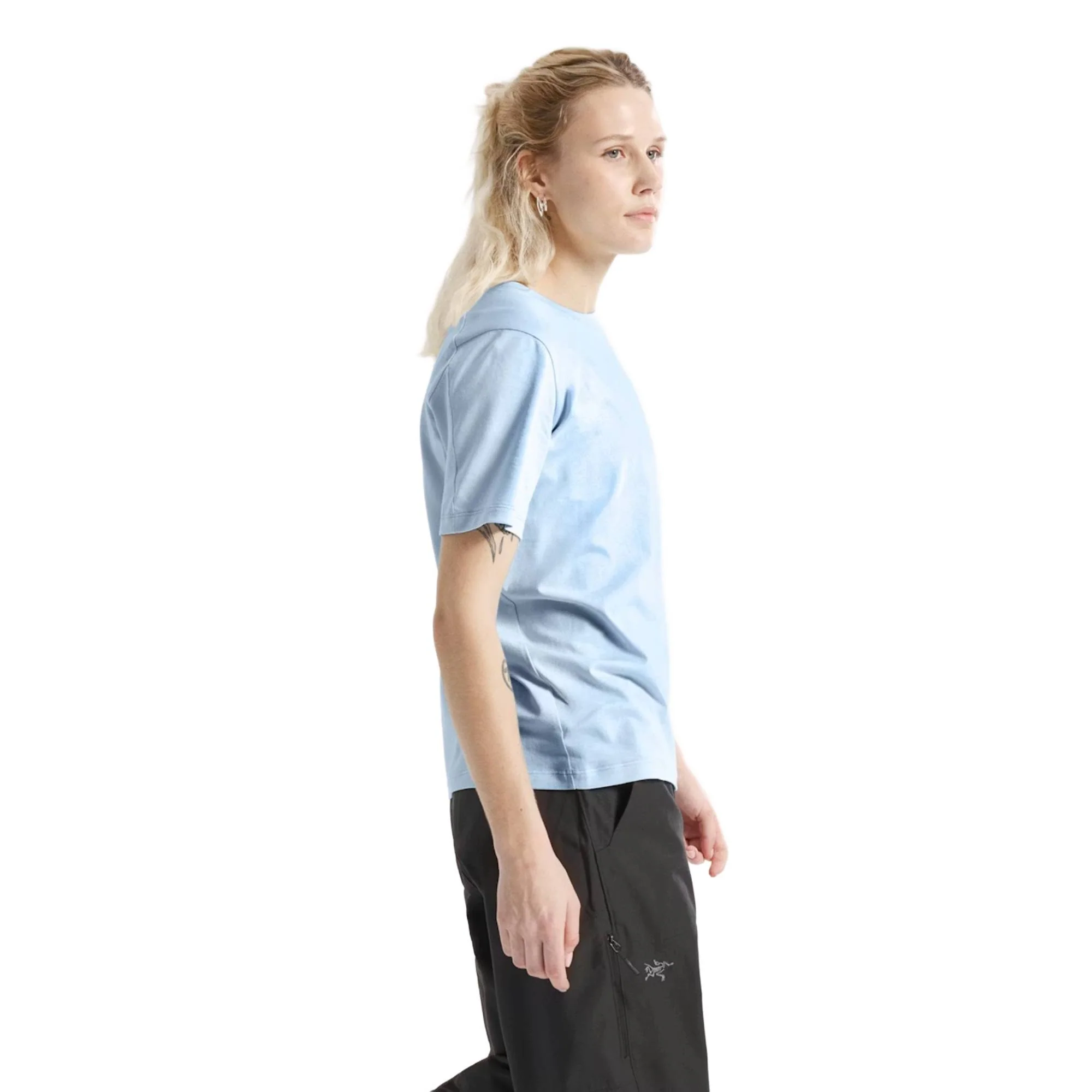 Arc'teryx Kragg SL Cotton Emblem Womens SS Crew 2026 - Image 3