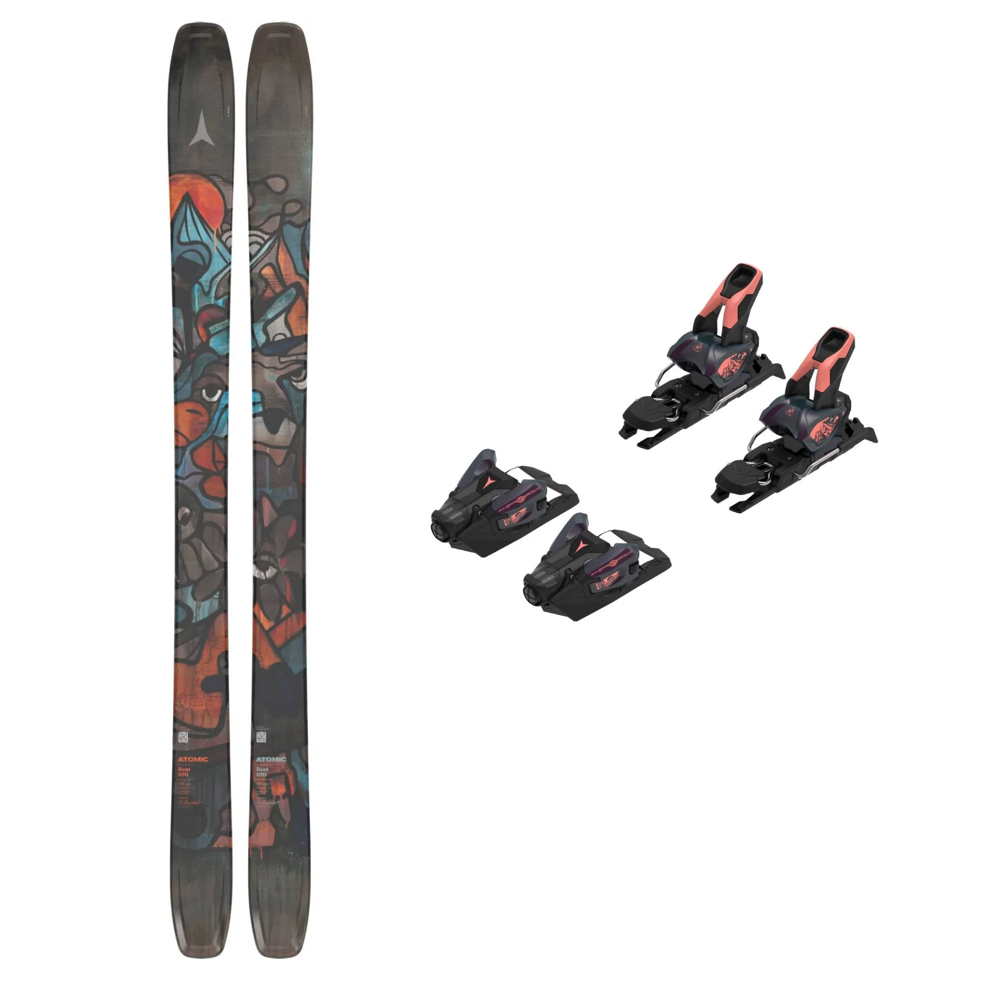 Atomic Bent 100 Ski and Strive 12 GW Bent Chetler Binding 2026