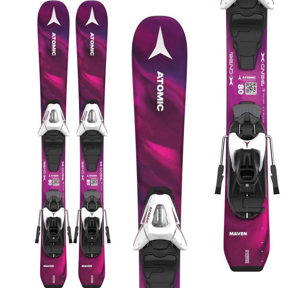 Atomic Maven Junior Ski 70 -120 + C5 GW Binding 2024 - Image 5
