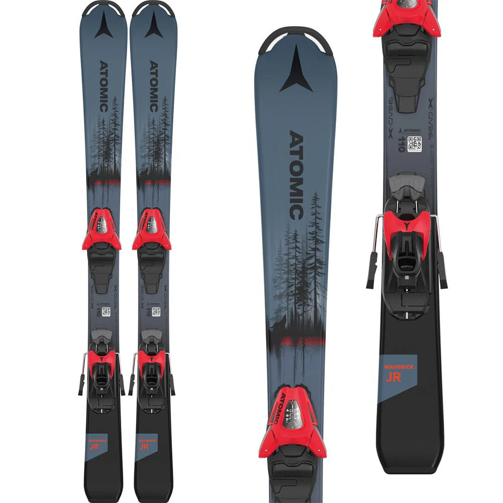 Atomic Maverick Junior Ski 70 -120 + C5 GW Binding 2024 - Image 3