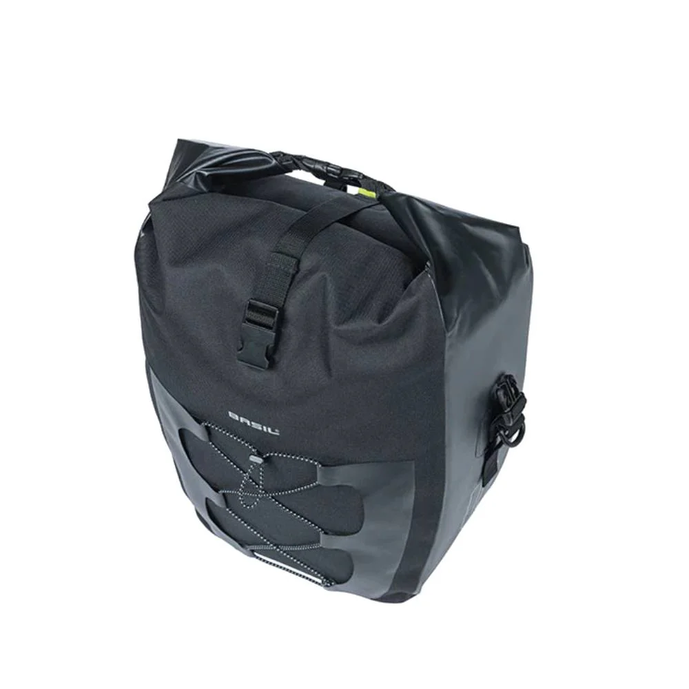 Basil Navigator Pannier Bag Single 32L Black - Image 2