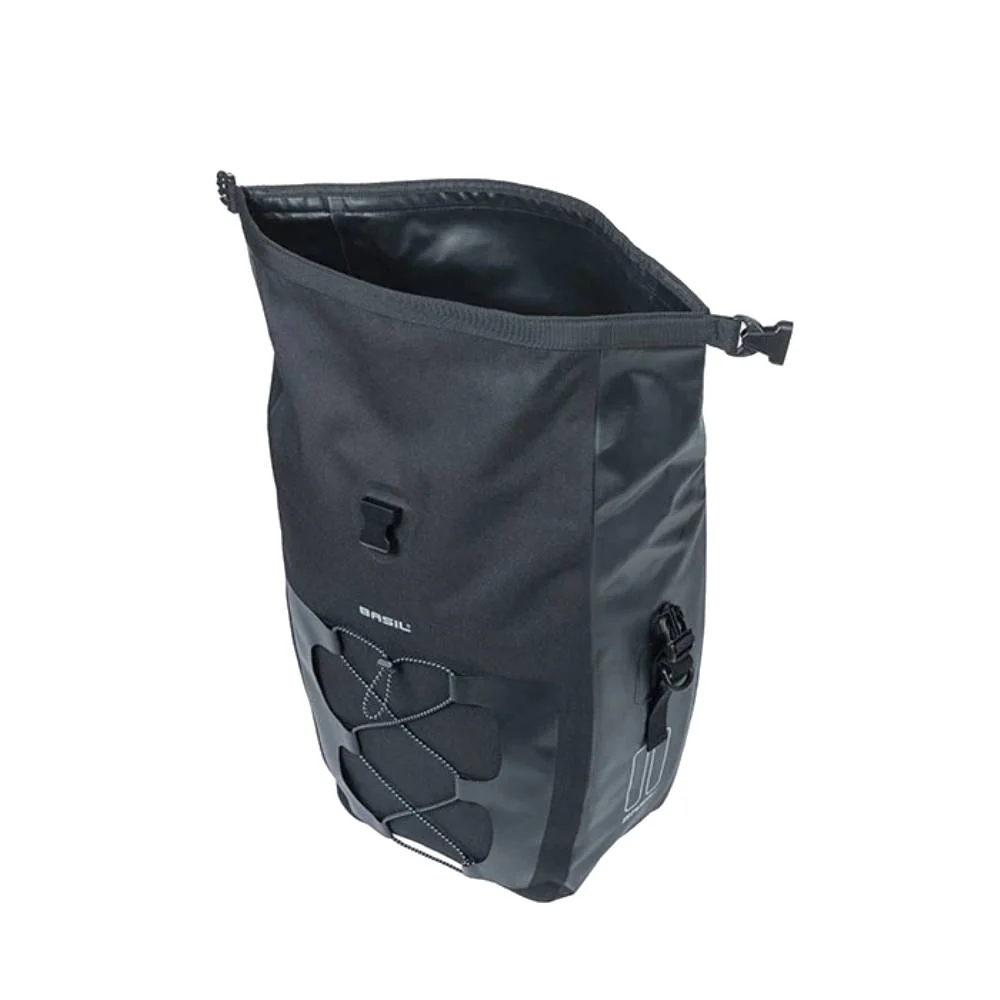 Basil Navigator Pannier Bag Single 32L Black - Image 4