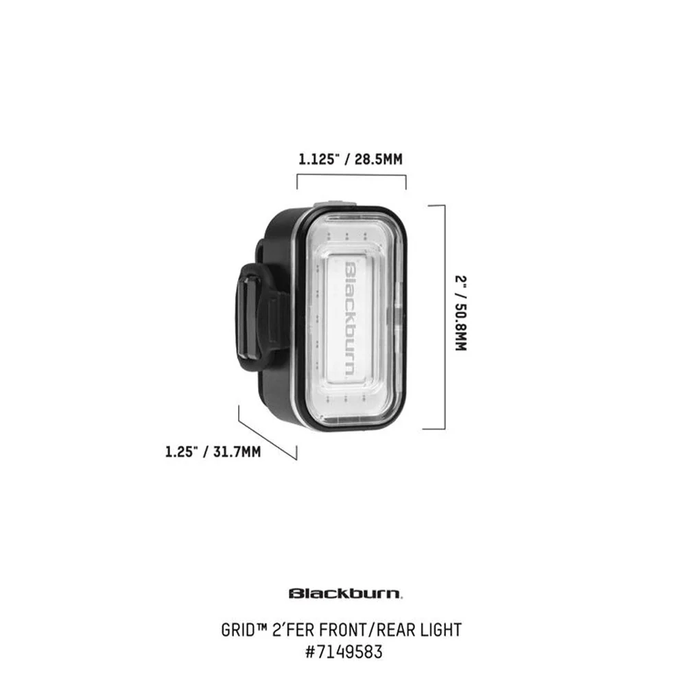 Blackburn GRID 2'FER (FR & RR) Light - Image 2