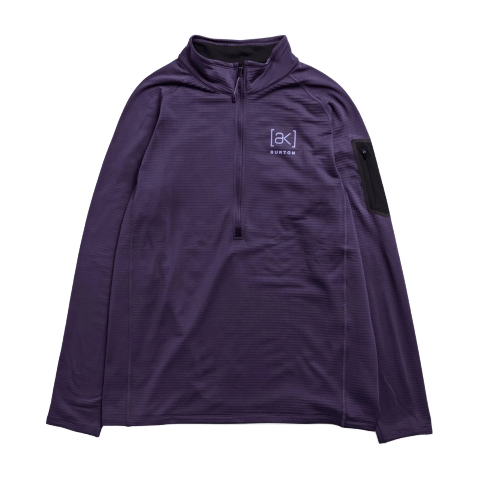 Burton AK Helium Mens Grid Fleece Half Zip 2027 - Image 3