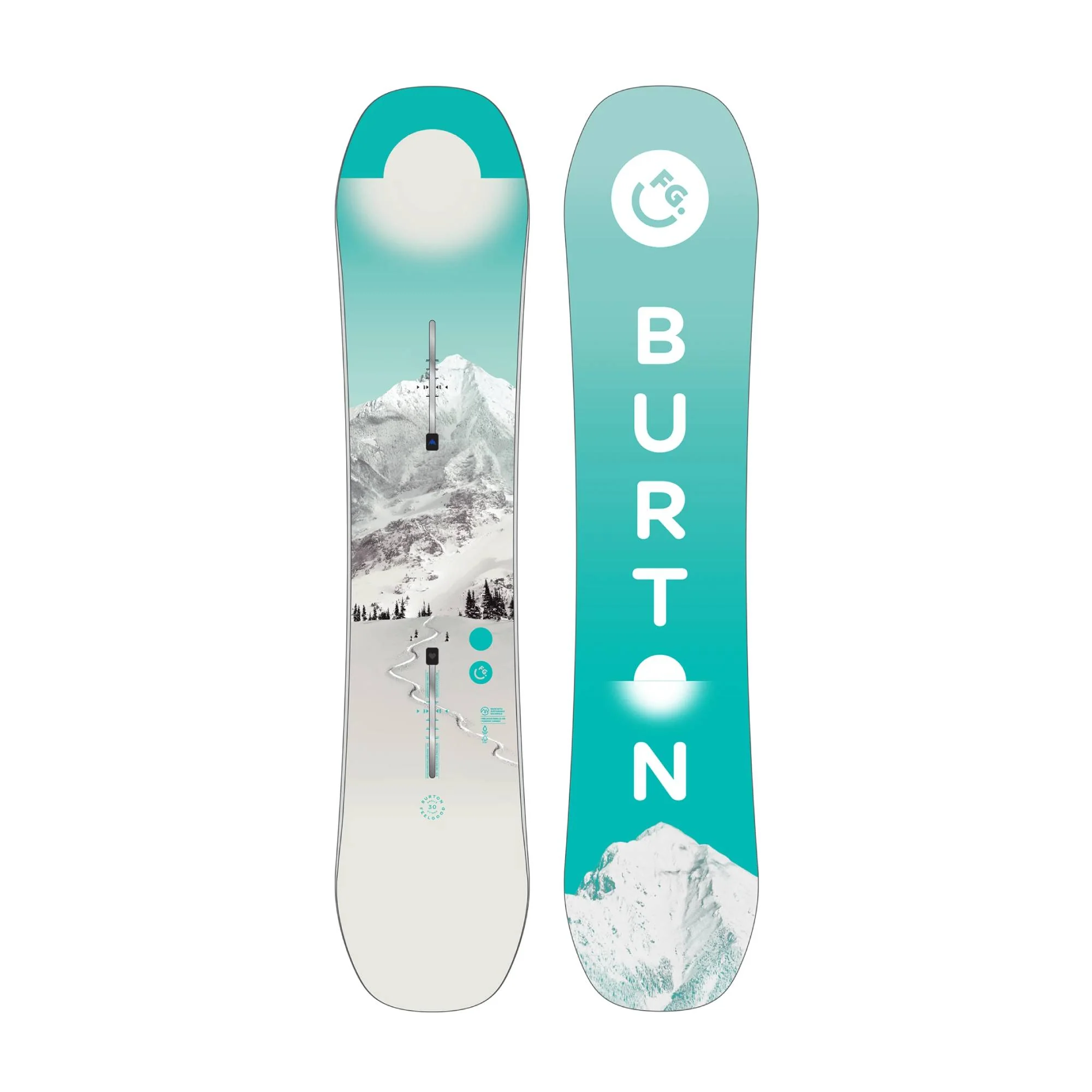 Burton Feelgood Smalls Junior Snowboard 2027 - Image 3