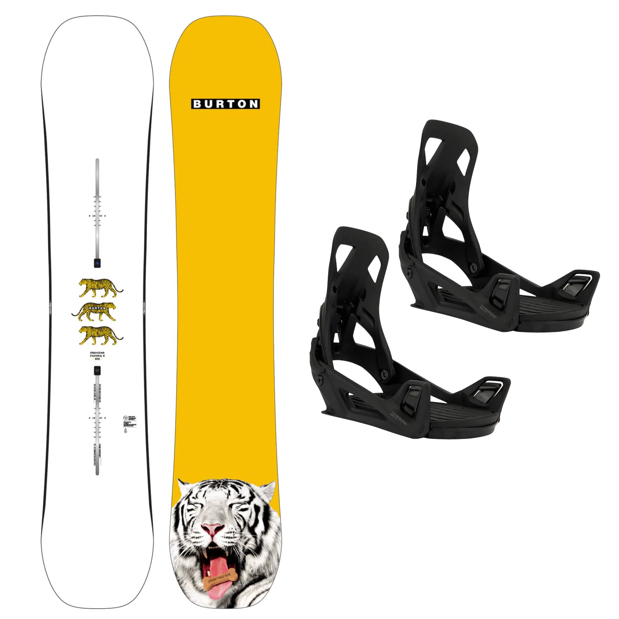 Burton Process Snowboard and Burton Step On Binding 2025