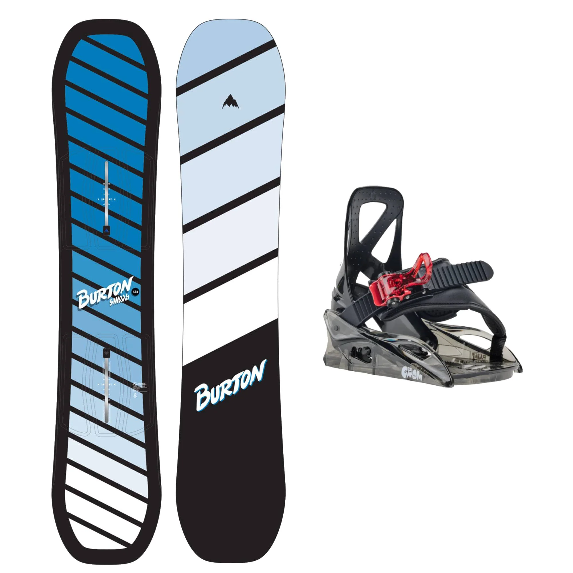 Burton Smalls Junior Snowboard and Grom Snowboard Bindings 2025 - Image 2