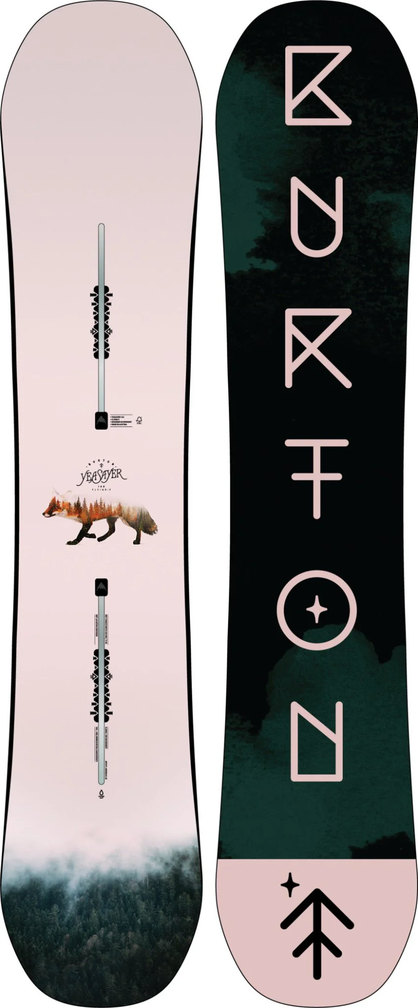 Burton Yeasayer Flying V Ladies Snowboard 2019 - Image 5