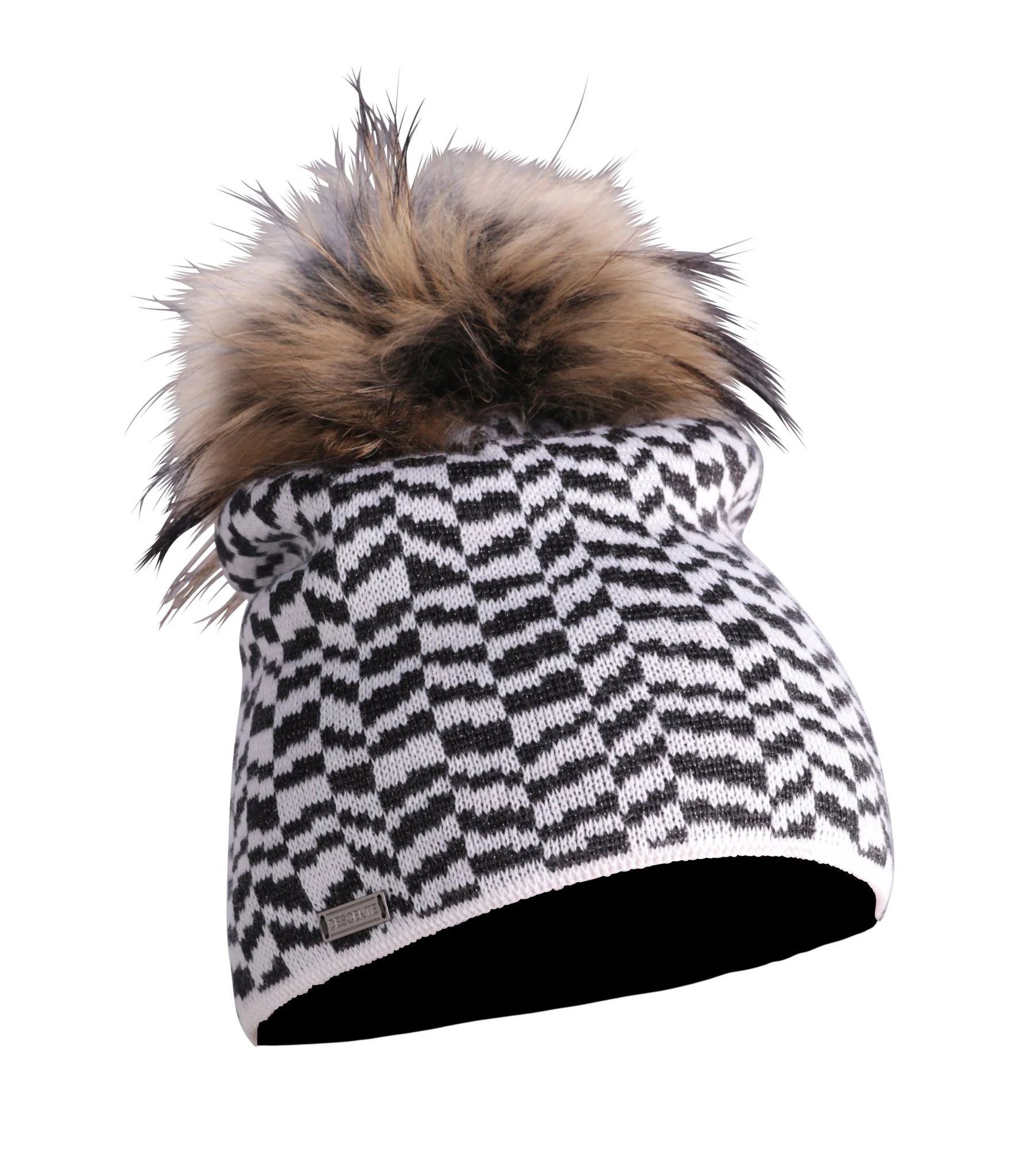 Descente Teagon Fur Pom Ladies Hat - Image 2