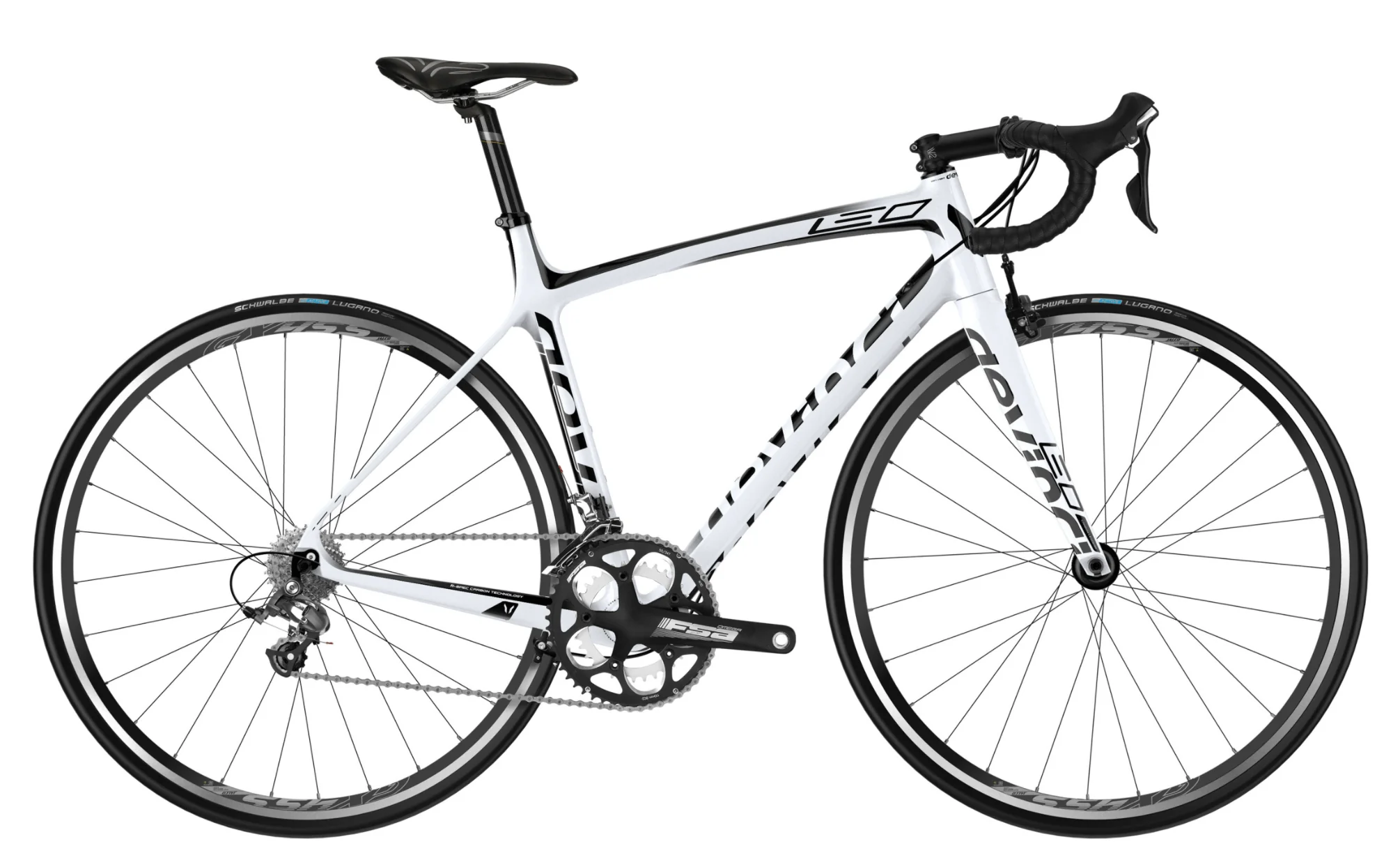 Devinci Leo Tiagra WF Bike White Black M