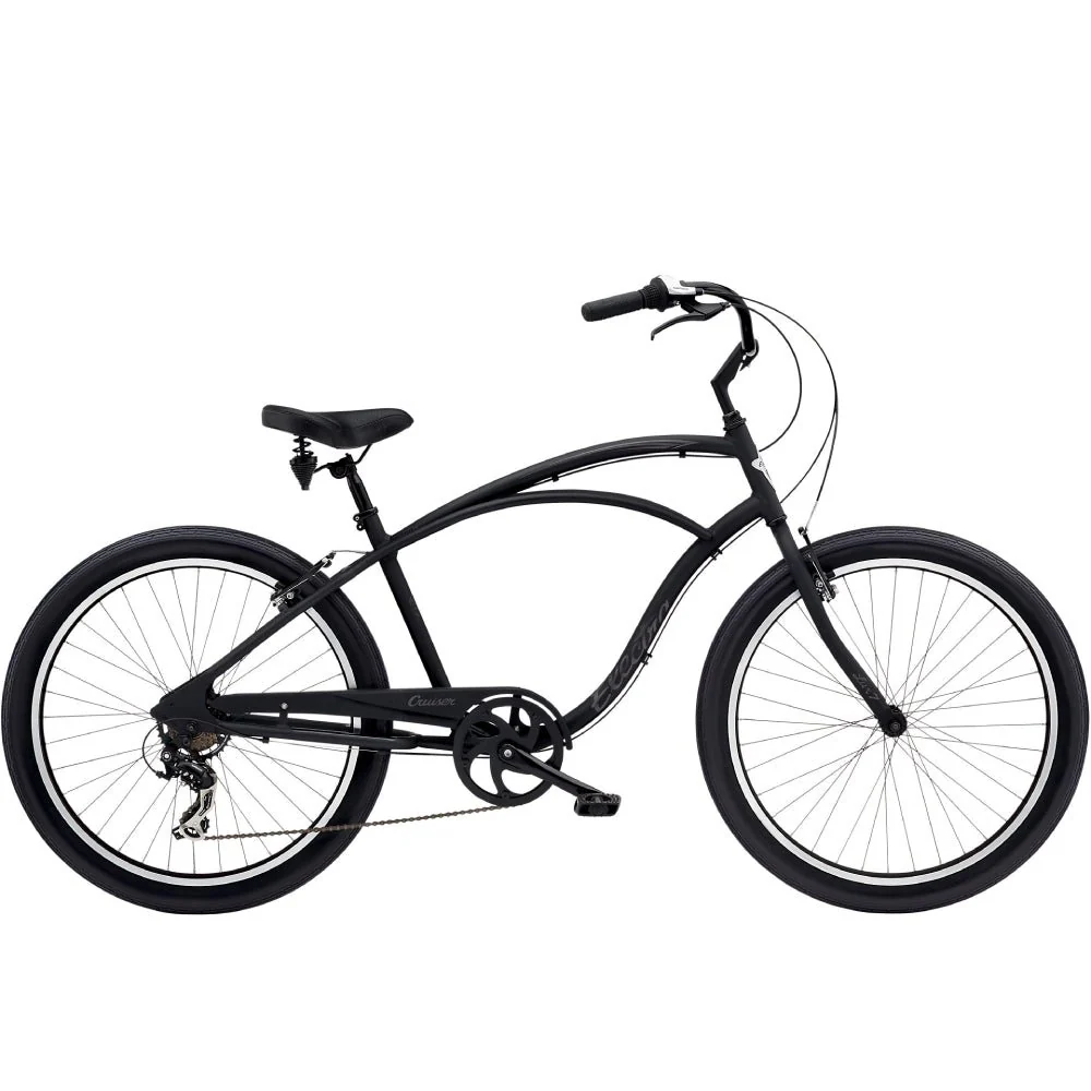 Electra Cruiser Lux 7D Mens Bike Black
