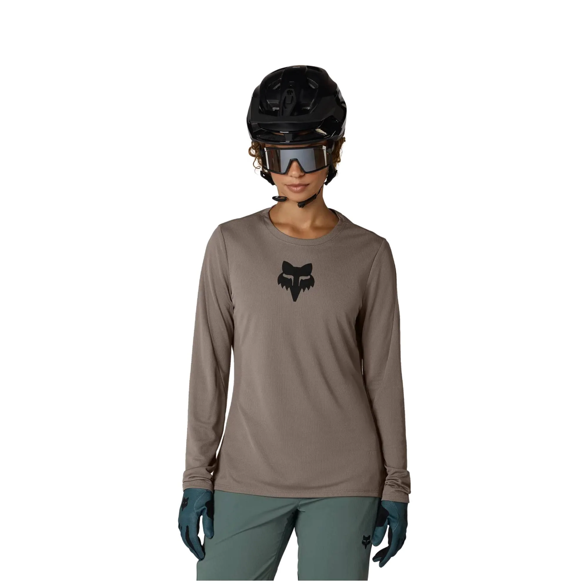 Fox Ranger Fox Head Long Sleeve Womens Jersey - Image 3