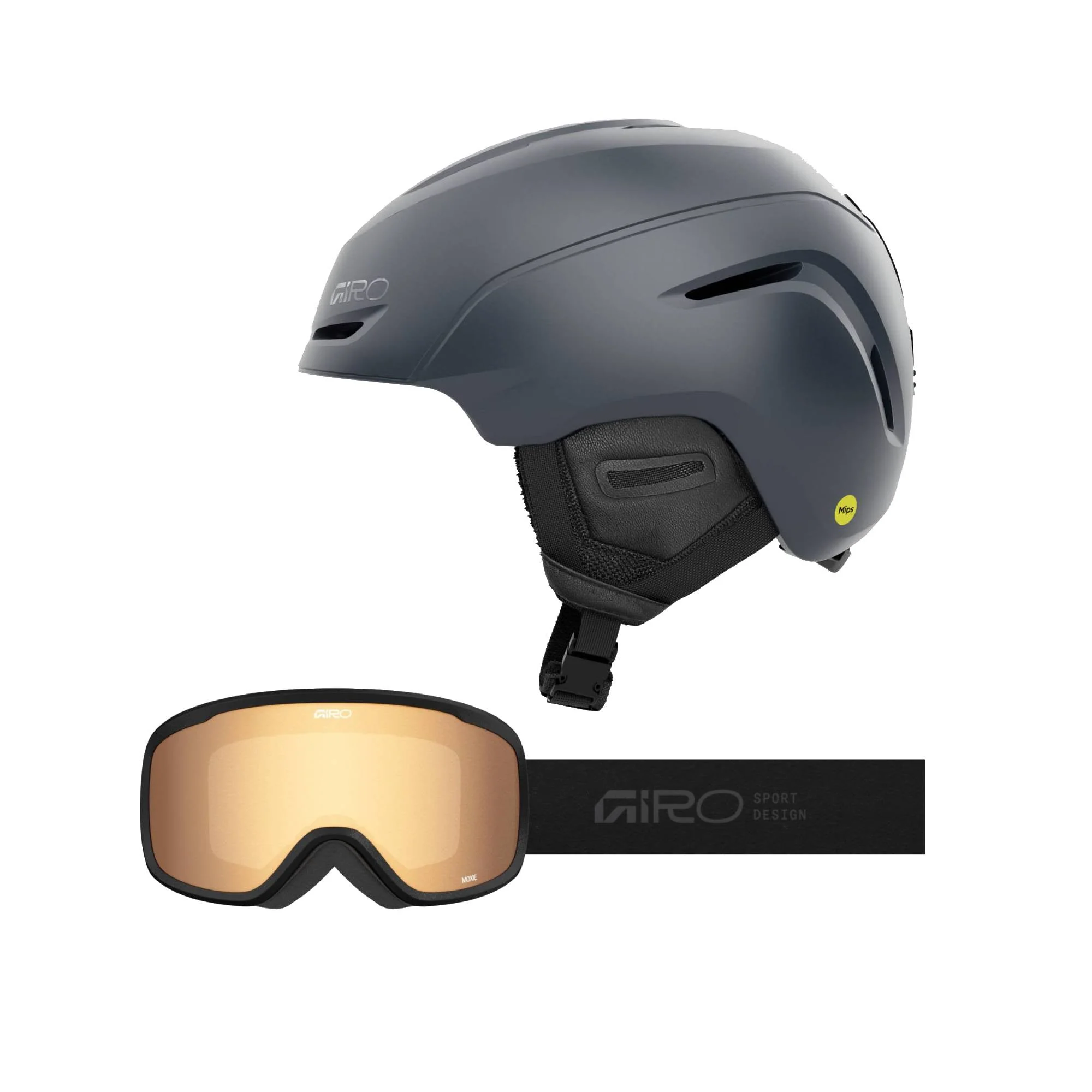 Giro Avera MIPS Womens Helmet + Moxie Womens Goggles 2026 Bundle
