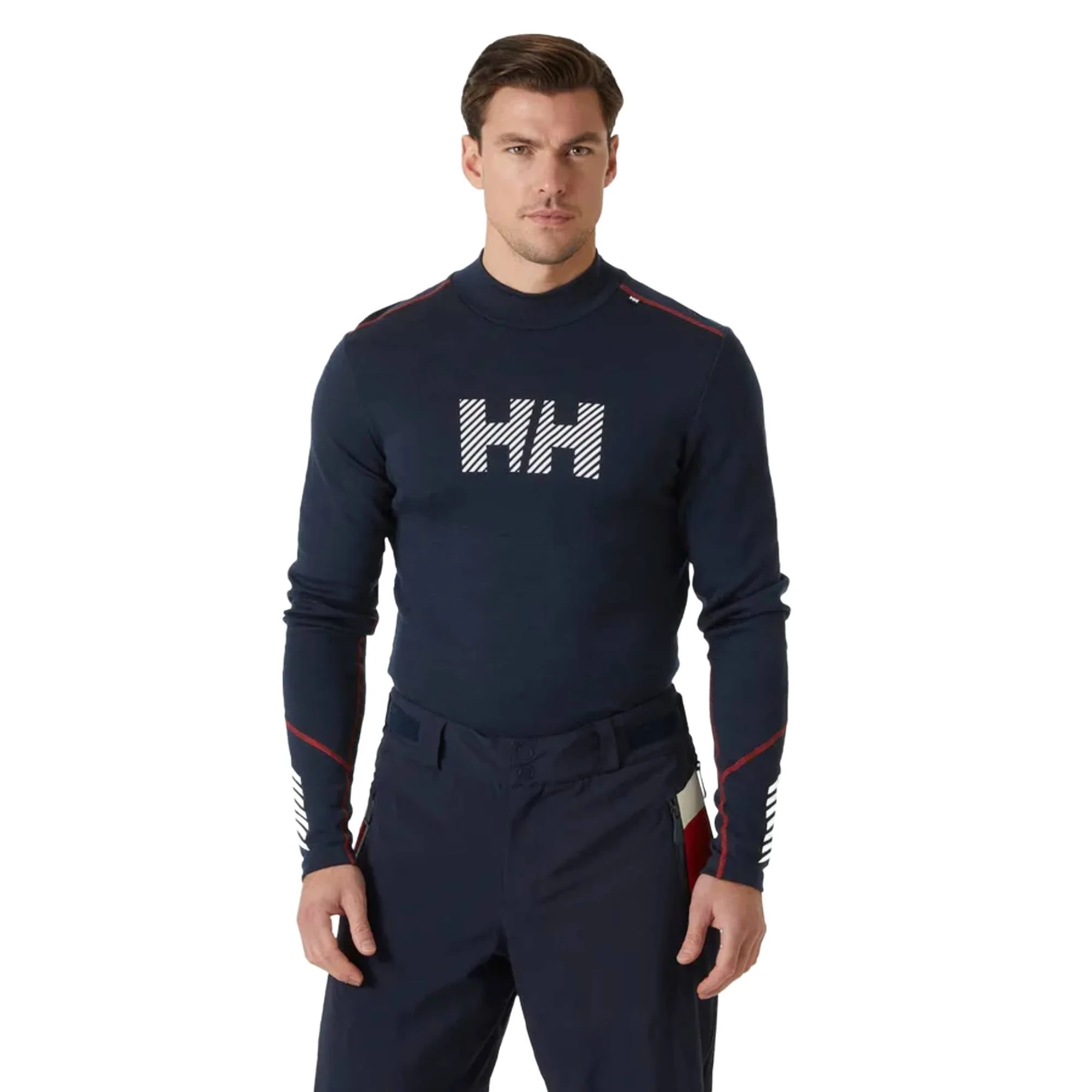 Helly Hansen Lifa Merino MW Logo Mens Crew 2025 - Image 3
