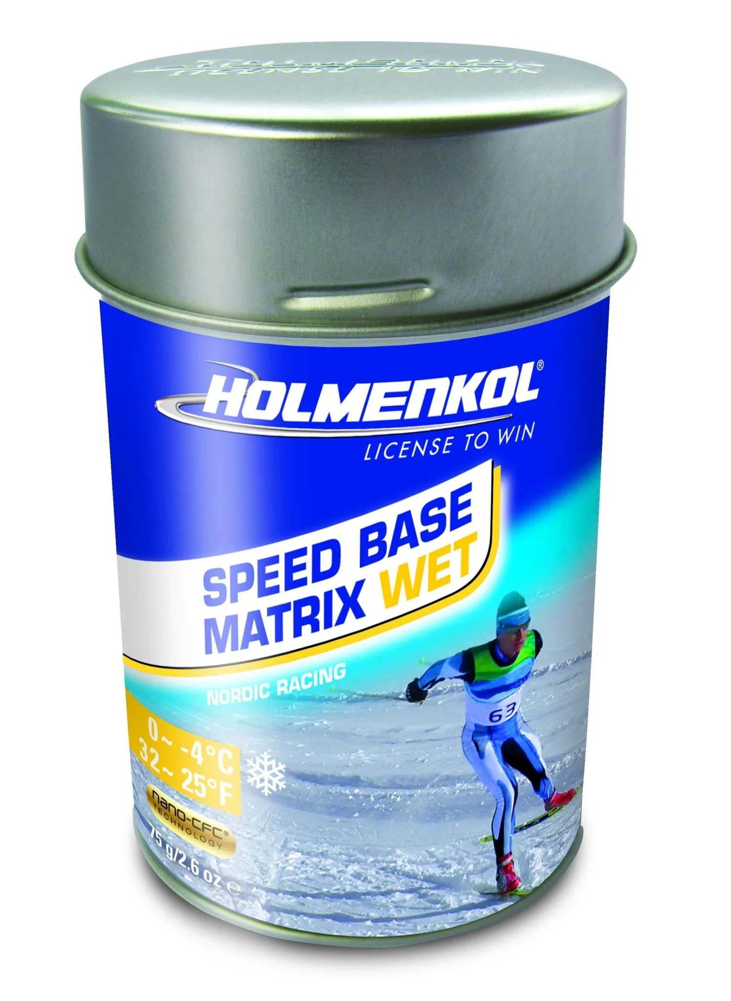 Holmenkol SpeedBase Matrix 75g w/ Scraper