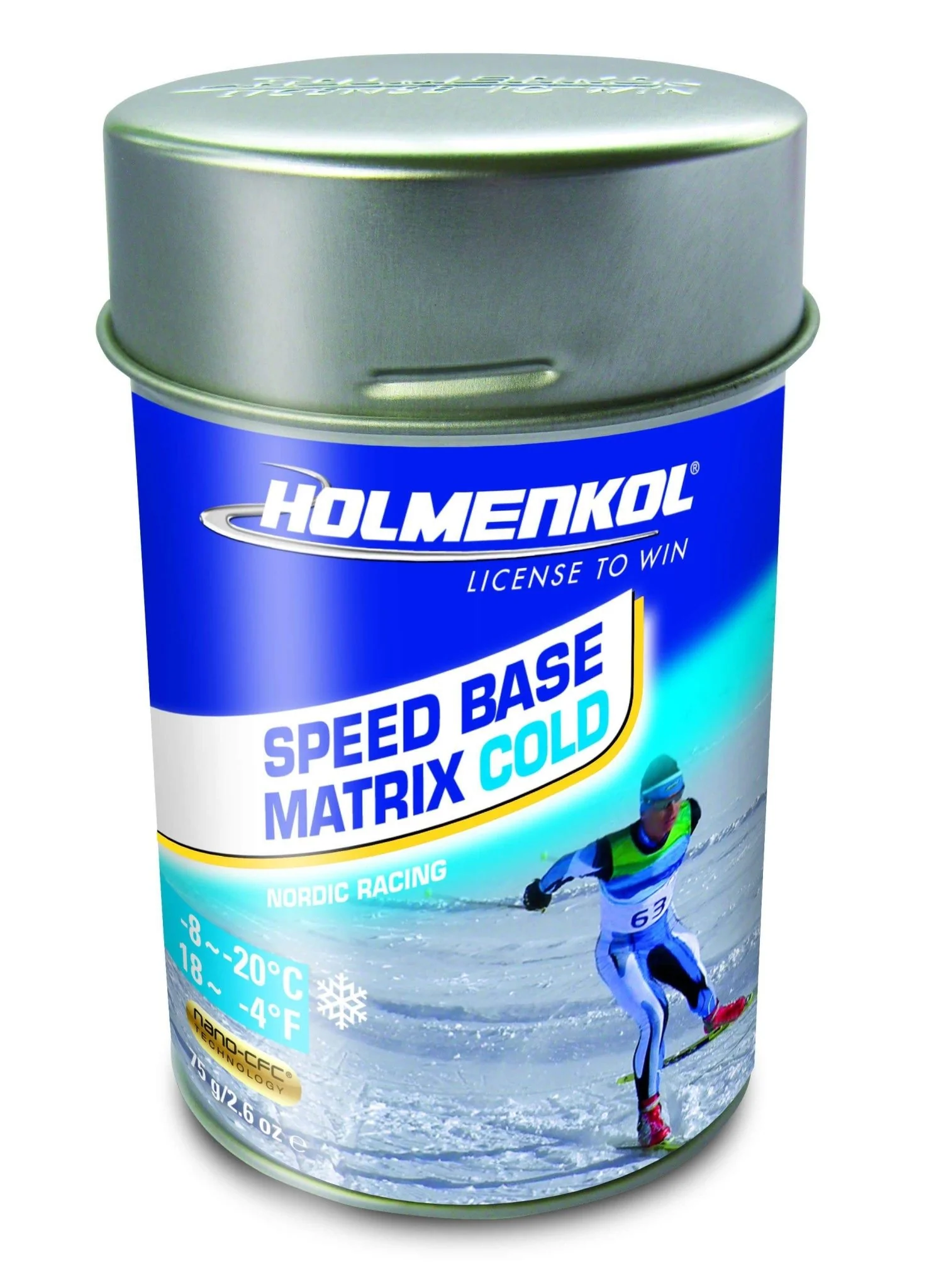 Holmenkol SpeedBase Matrix 75g w/ Scraper - Image 3