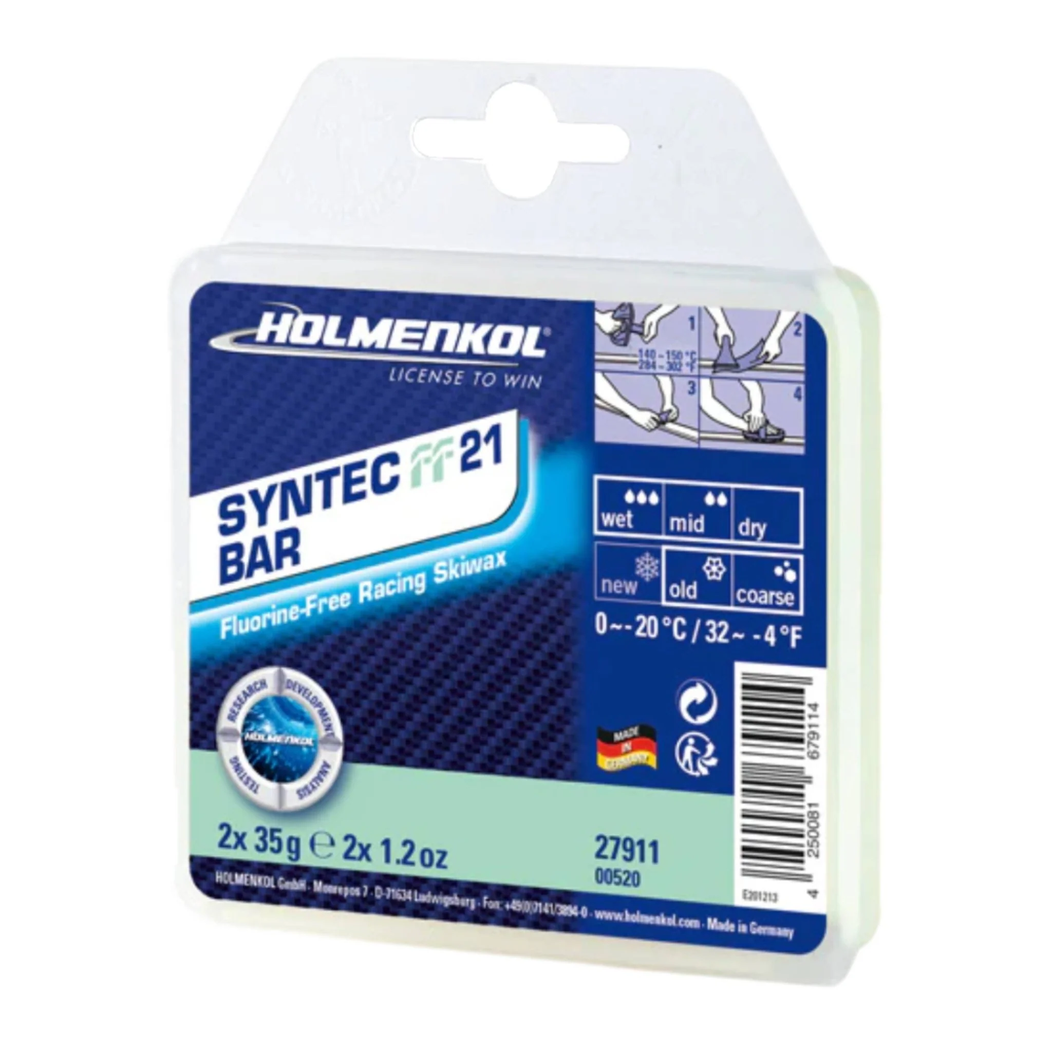 Holmenkol Syntec FF21 Wax - Image 2