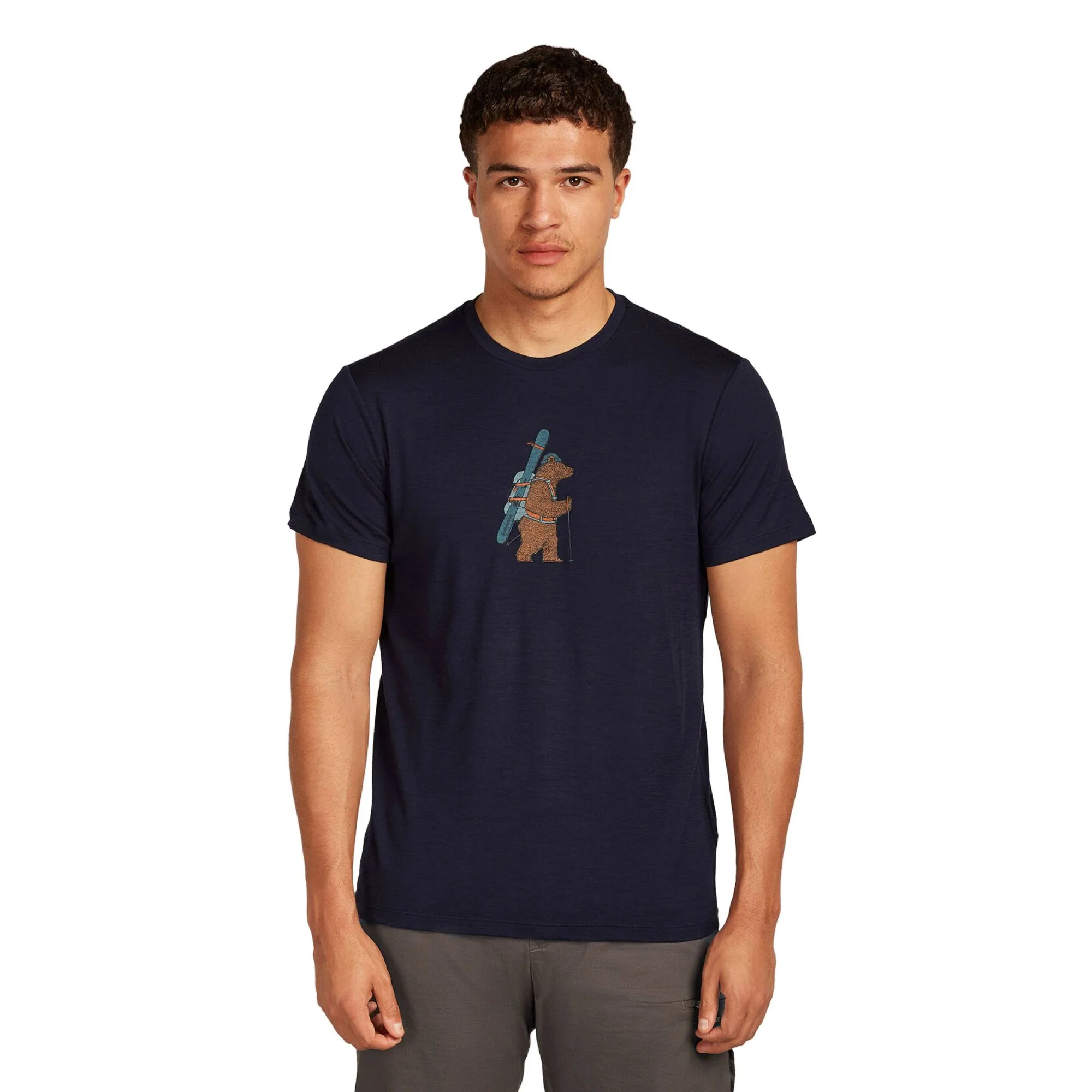 Icebreaker 150 Tech Lite Bear Tour Mens SS Tee - Image 2