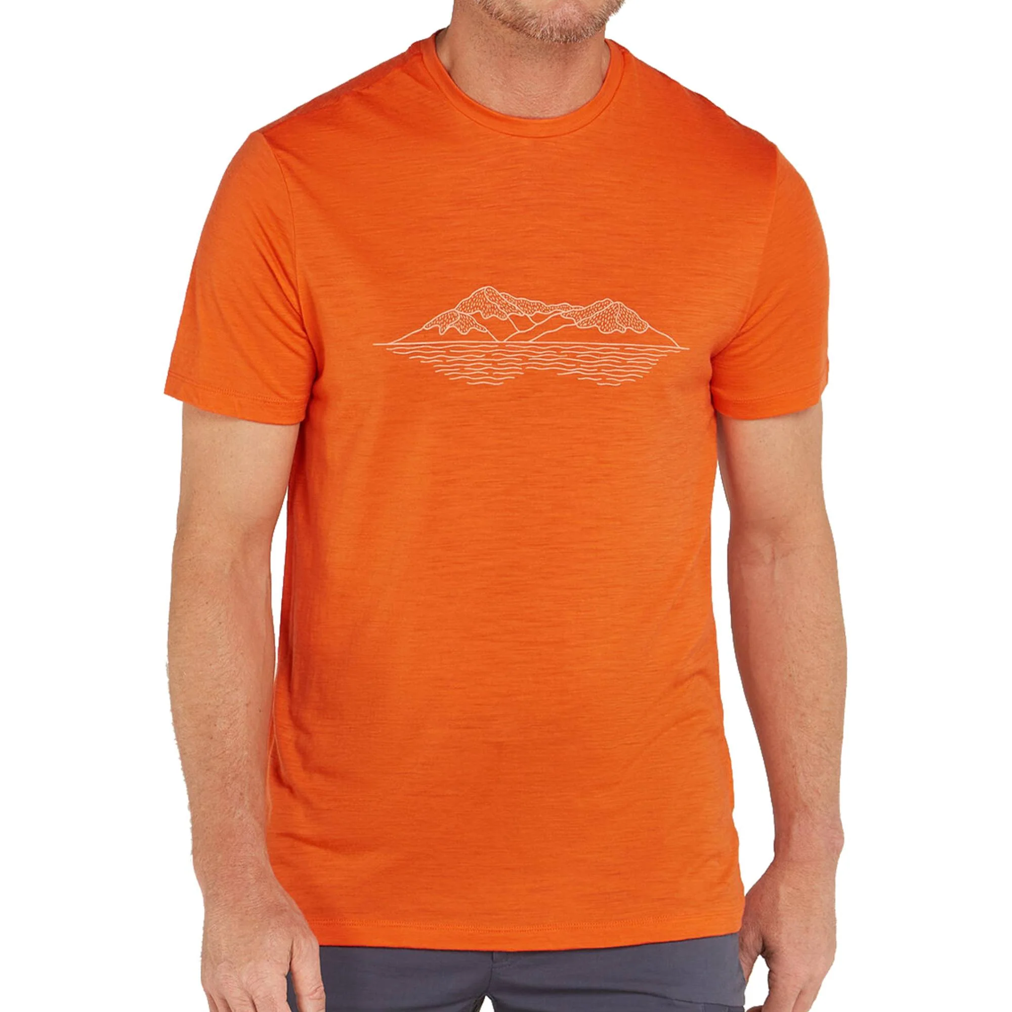 Icebreaker 150 Tech Lite Mens SS Tee Pukaki - Image 3