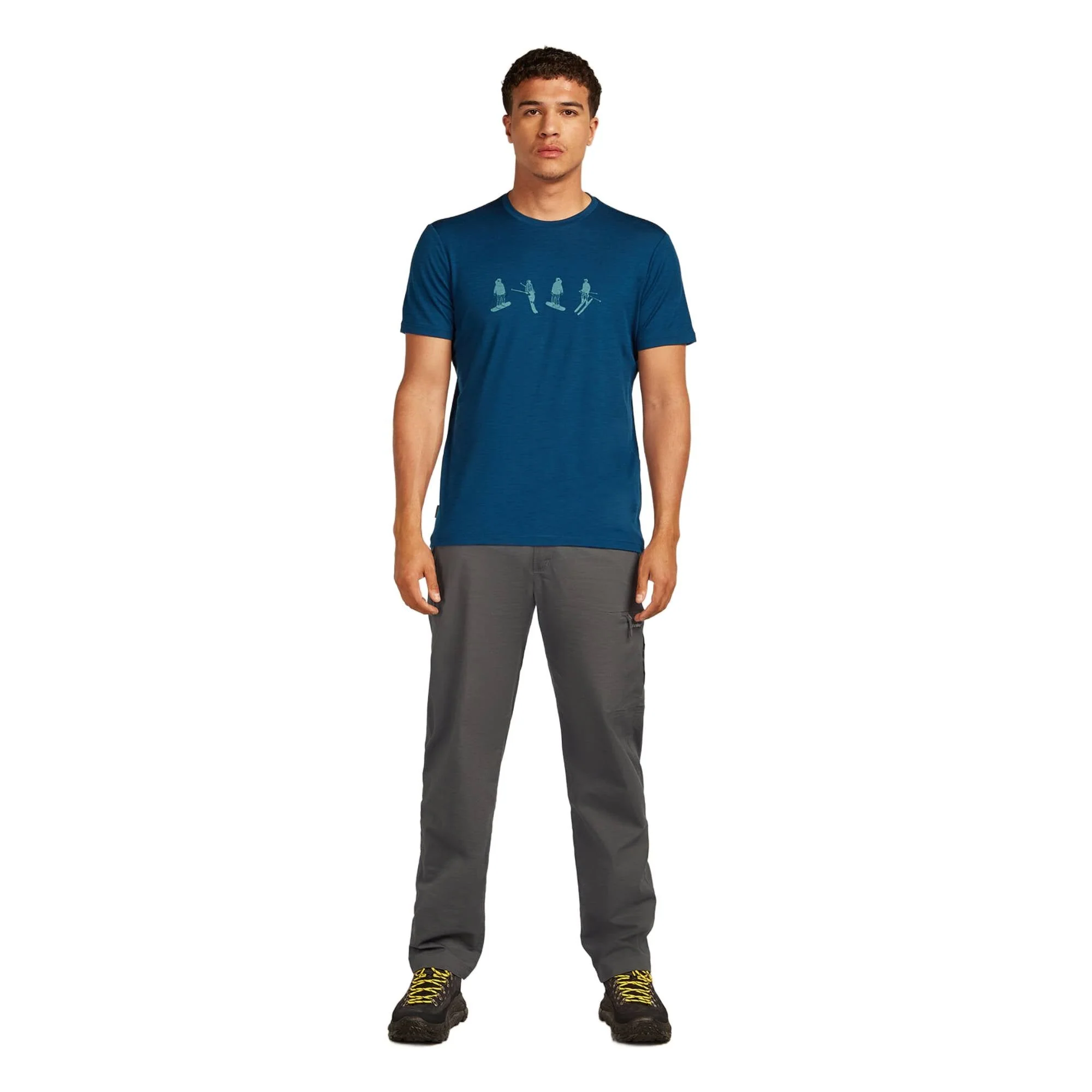 Icebreaker 150 Tech Lite Snow Day Mens SS Tee - Image 4