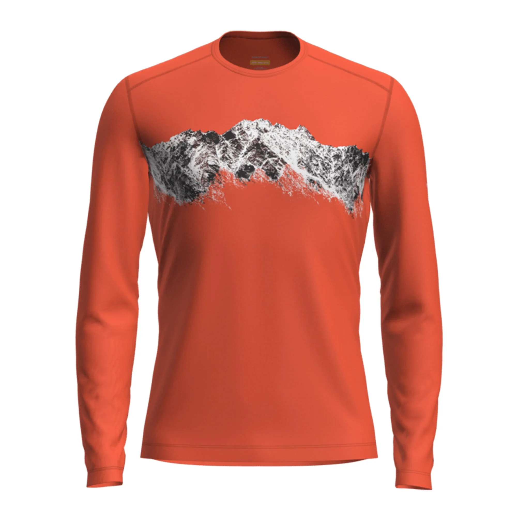 Icebreaker 200 Oasis Mens LS Crewe Remarkables - Image 2