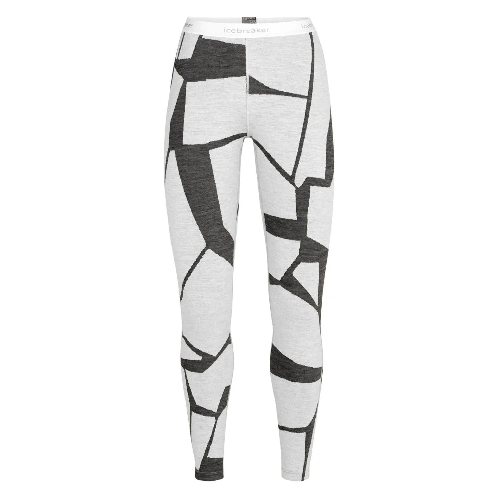 Icebreaker 250 Vertex Fractured Landscapes Womens Leggings