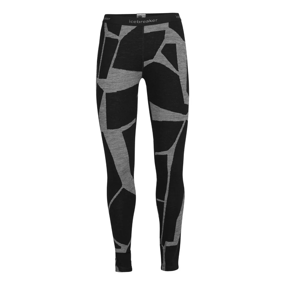 Icebreaker 250 Vertex Fractured Landscapes Womens Leggings - Image 2