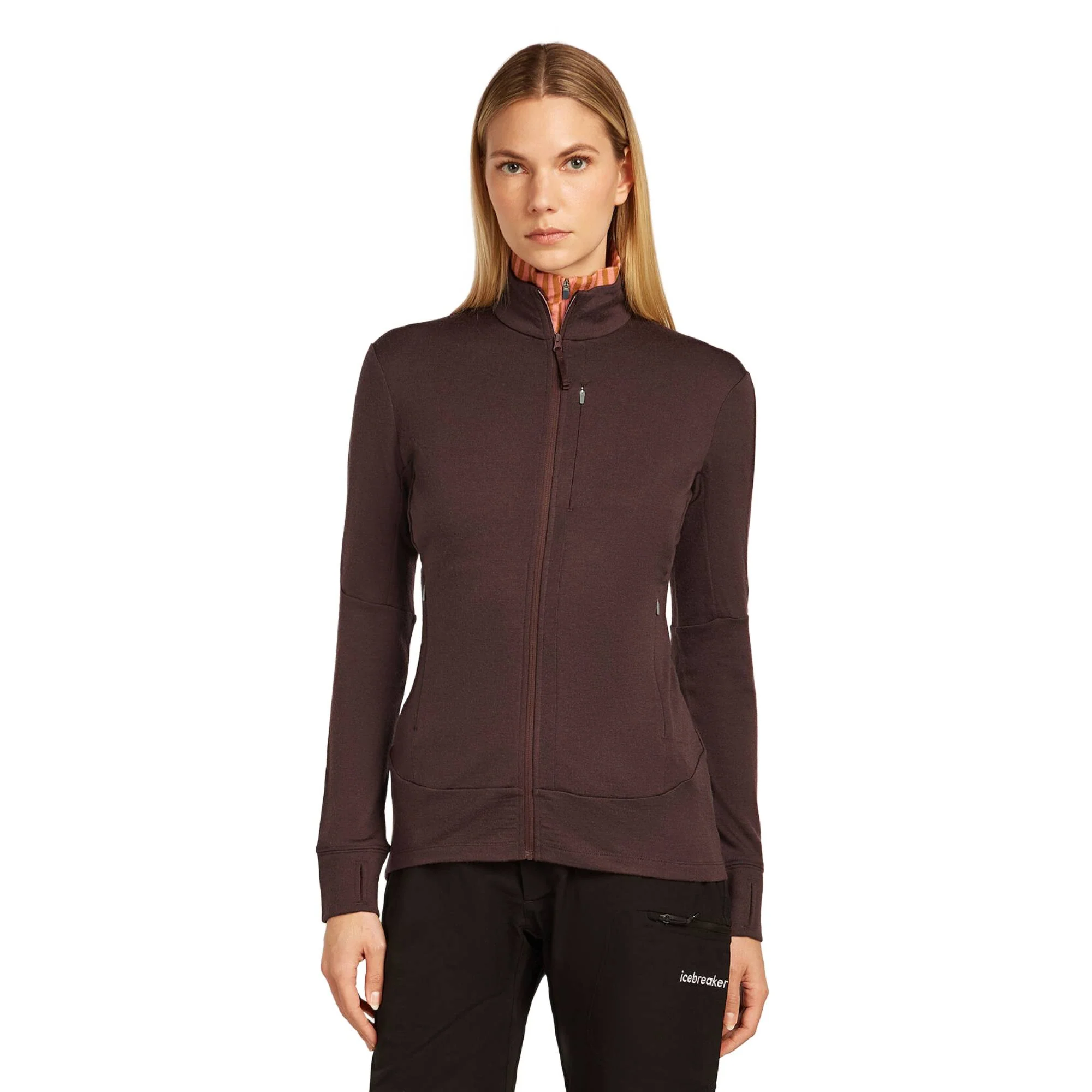 Icebreaker 260 Quantum Womens LS Zip - Image 2