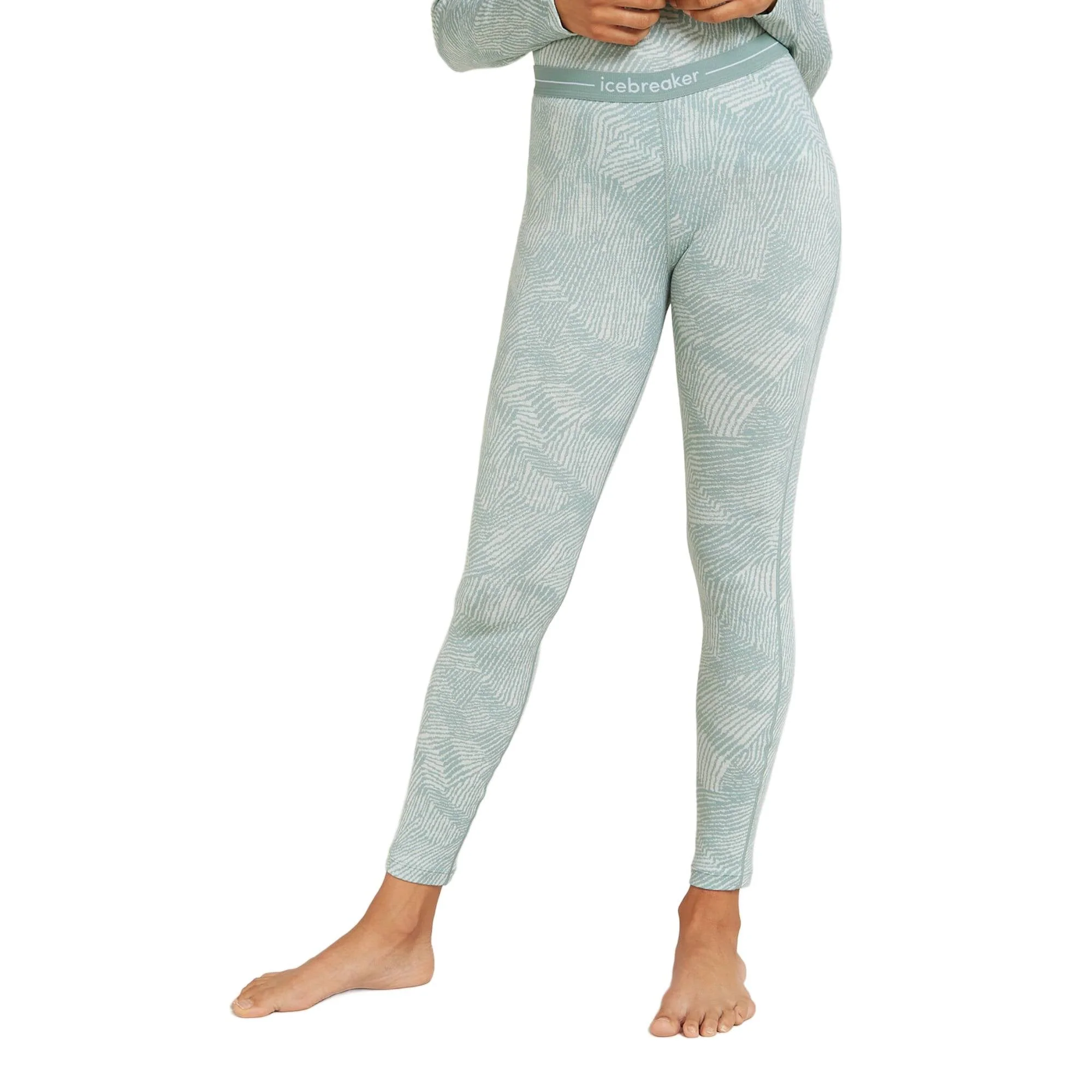 Icebreaker 260 Vertex Womens Leggings Frozen Forms - Image 6