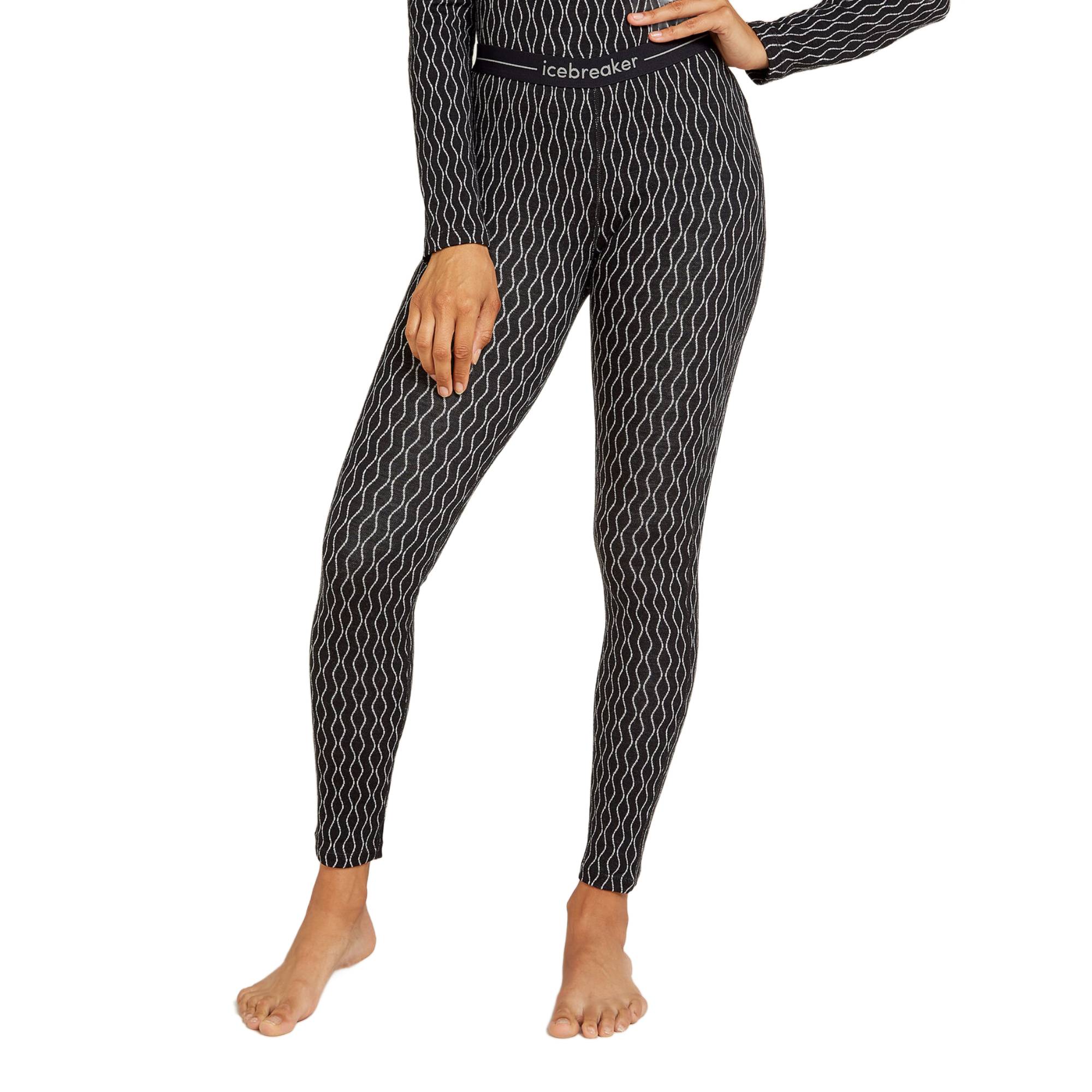 Icebreaker 260 Vertex Womens Leggings On-Piste - Image 2