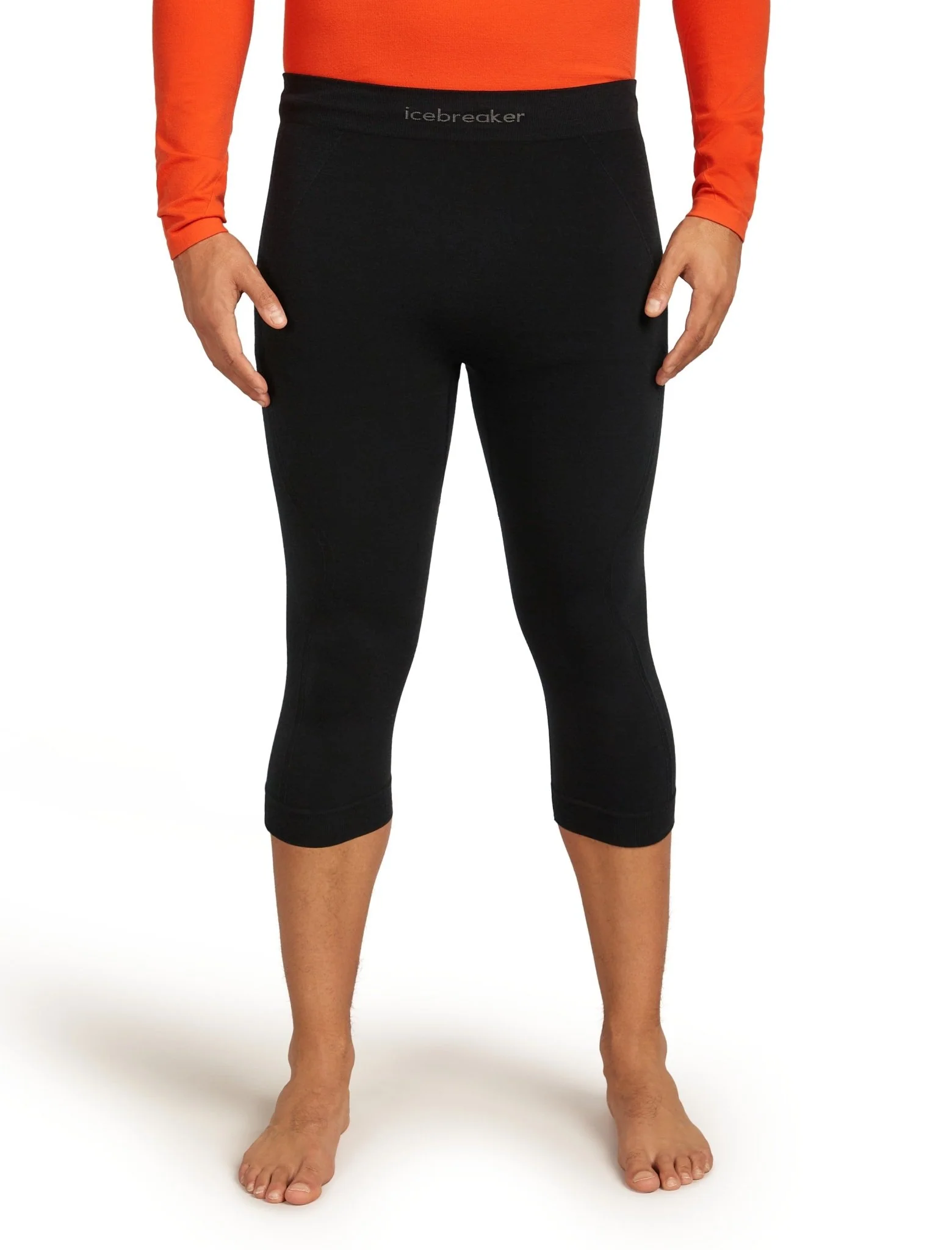 Icebreaker 260 ZoneKnit Seamless 18" Mens 3-4 Tights