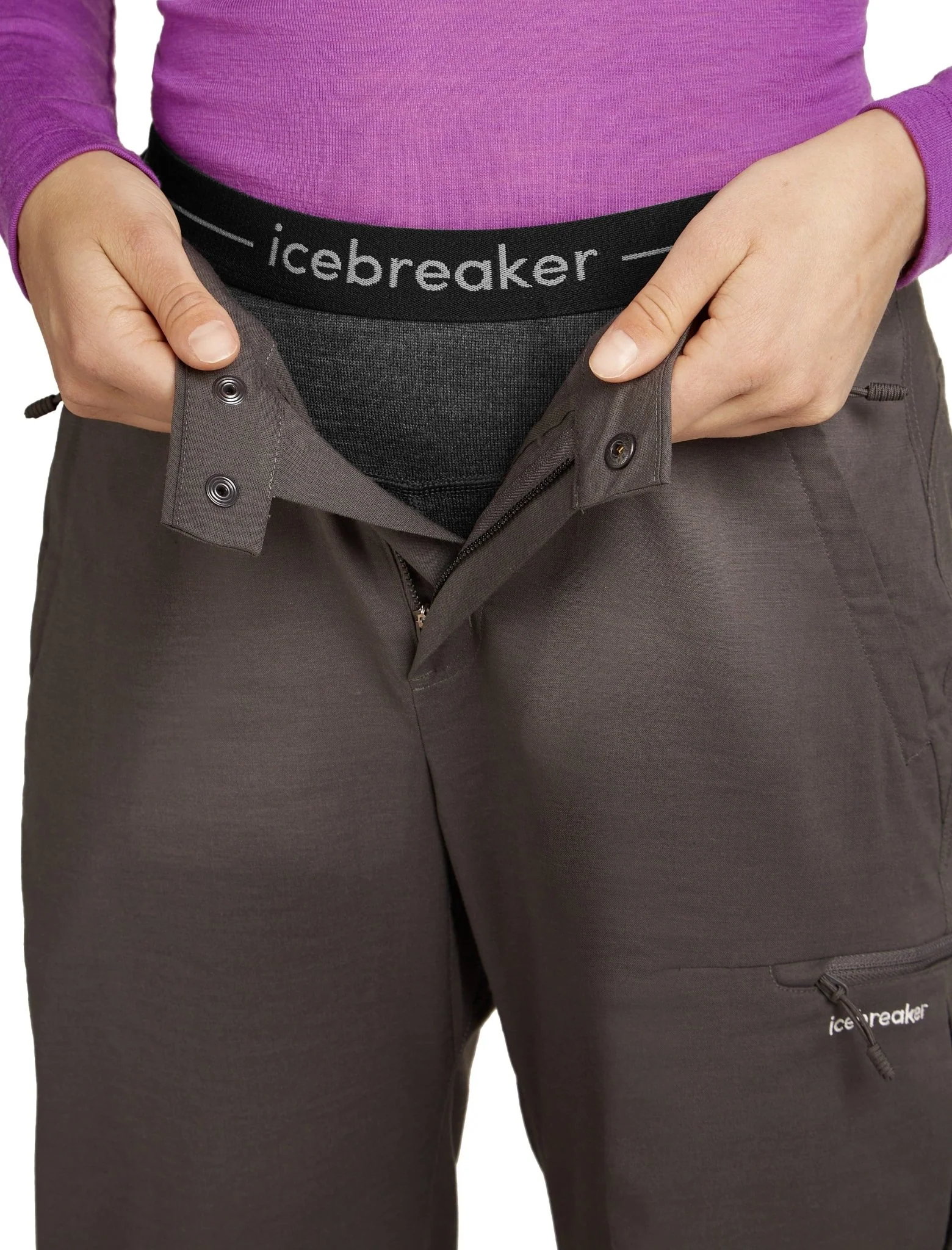 Icebreaker 260 ZoneKnit Womens 3-4 Leggings - Image 4