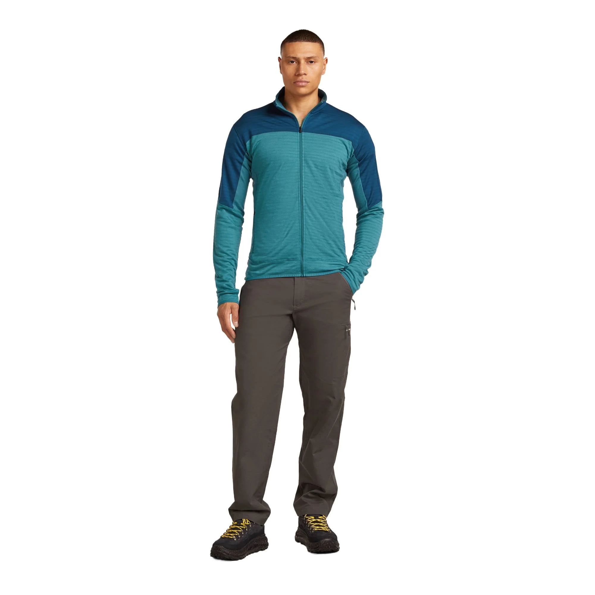 Icebreaker 300 RealFleece Descender Mens LS Zip - Image 3