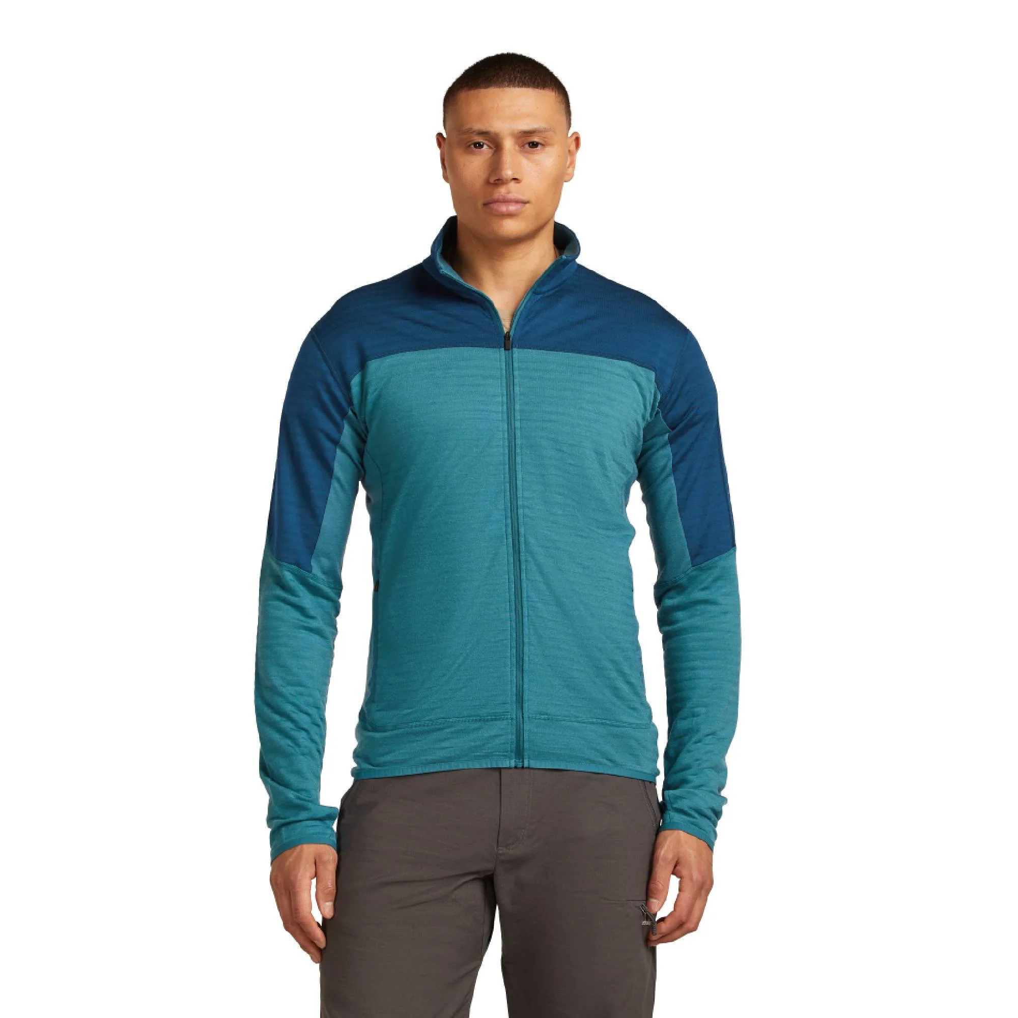 Icebreaker 300 RealFleece Descender Mens LS Zip - Image 4