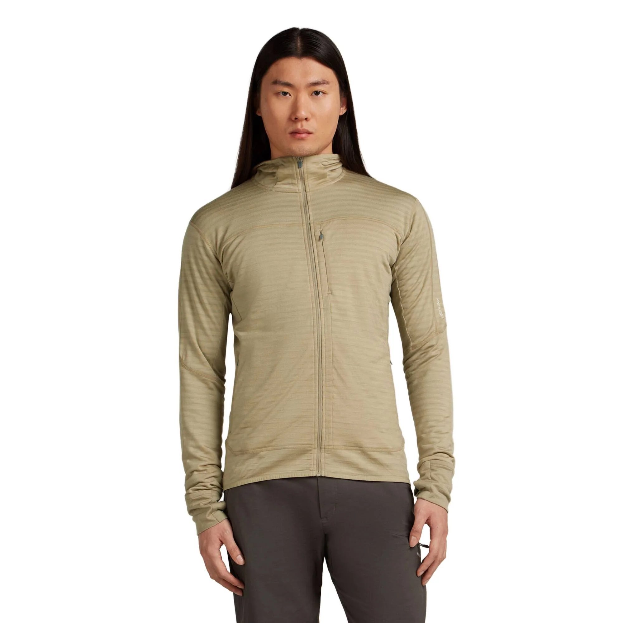 Icebreaker 300 RealFleece Descender Mens LS Zip Hoodie - Image 7