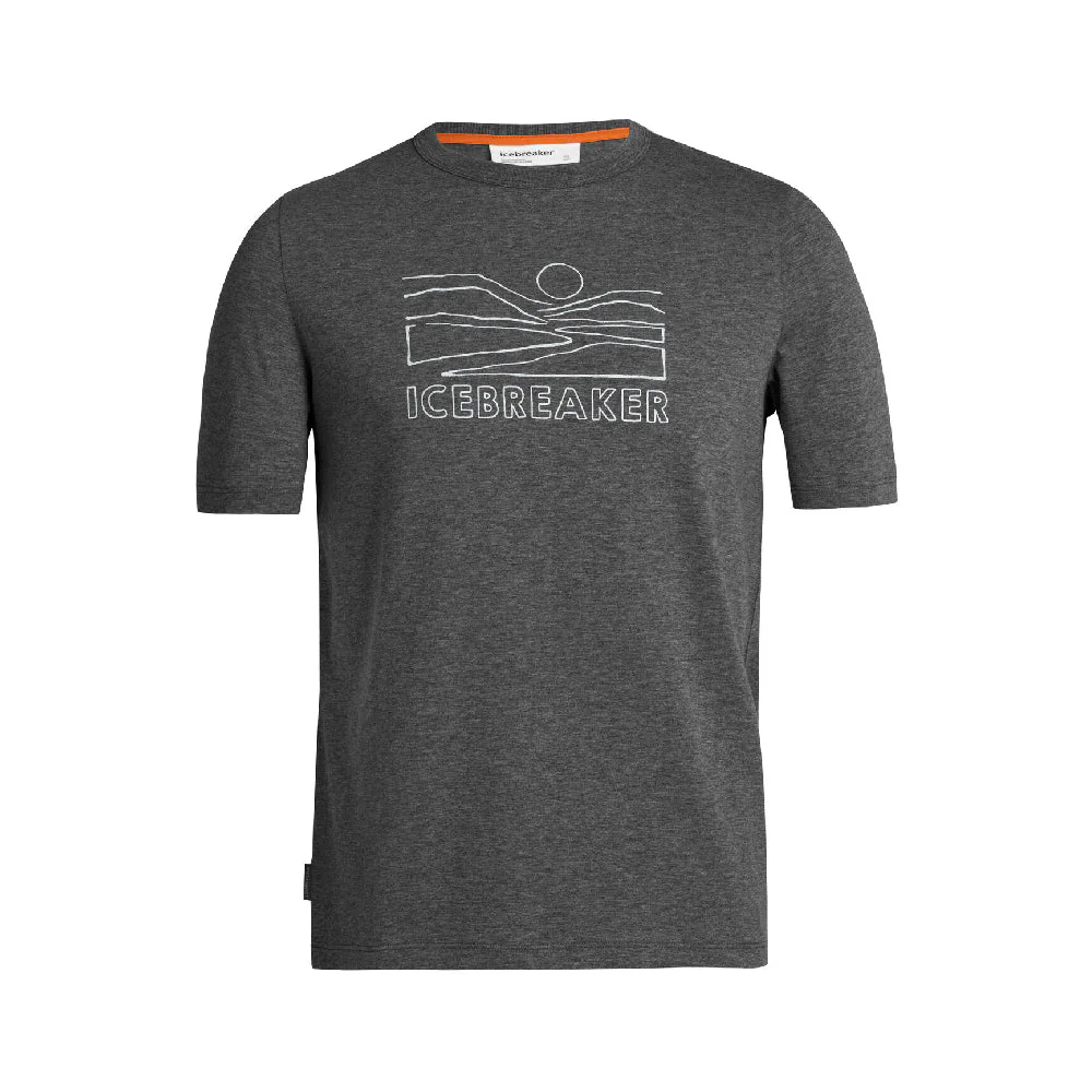 Icebreaker Central Sunset Mens SS Tee - Image 3