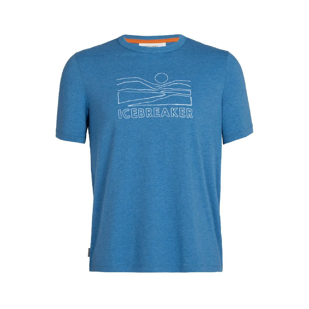 Icebreaker Central Sunset Mens SS Tee - Image 5