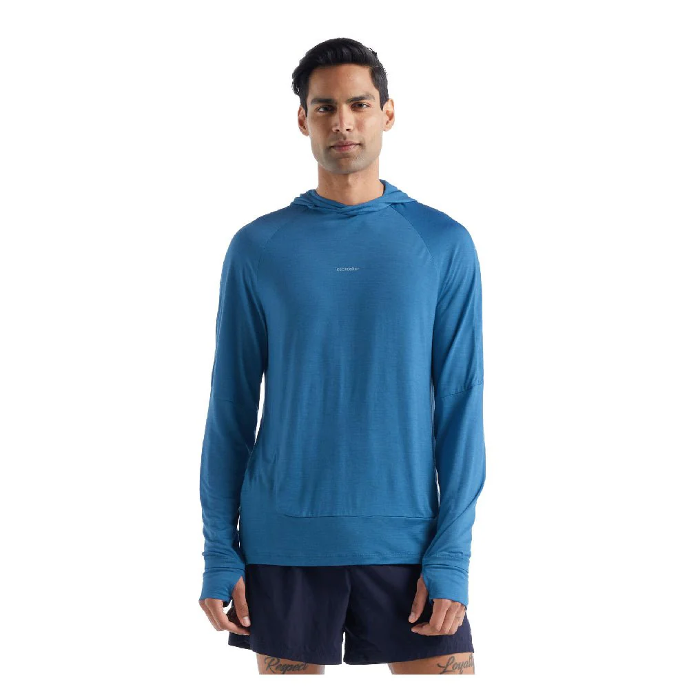 Icebreaker Cool-Lite Mens LS Hoodie - Image 2