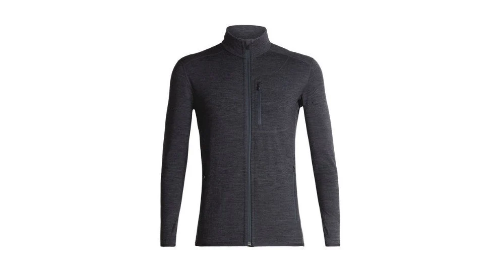 Icebreaker Descender Mens Long Sleeve Zip 2019 - Image 2