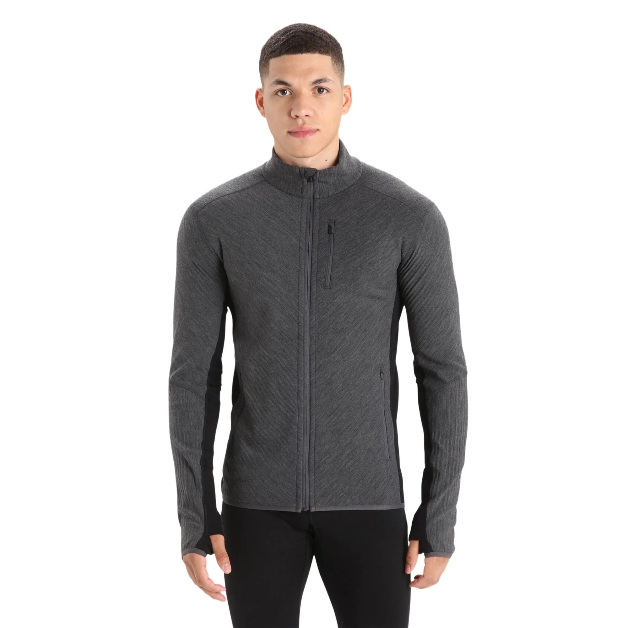 Icebreaker Descender Mens LS Zip - Image 3