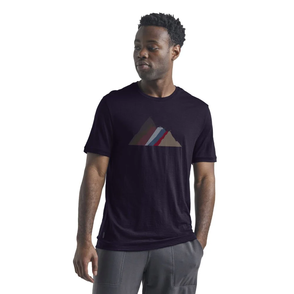 Icebreaker Spector Summits Mens SS Crewe - Image 2