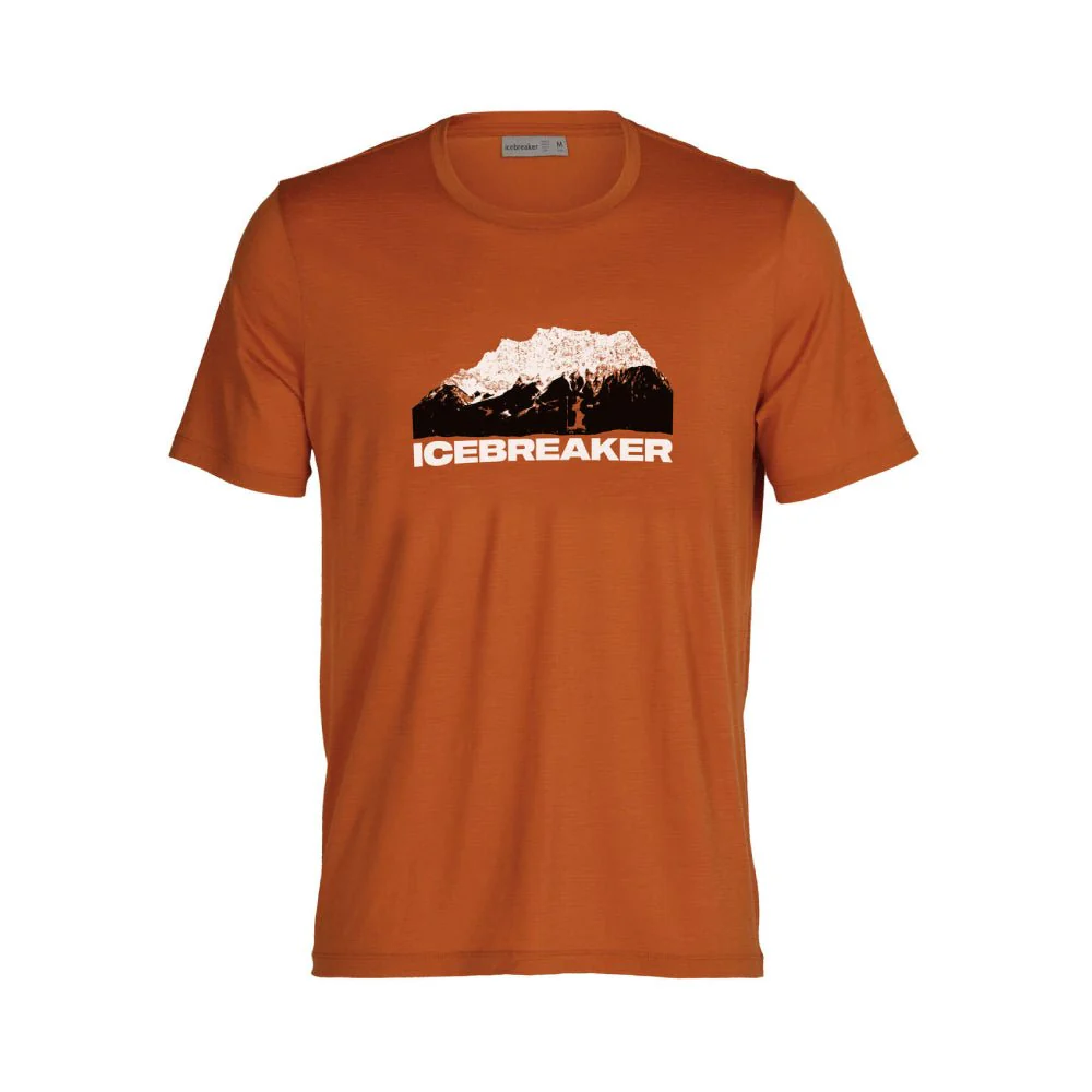 Icebreaker Tech Lite II Icebreaker Mountain Mens SS Tee - Image 8