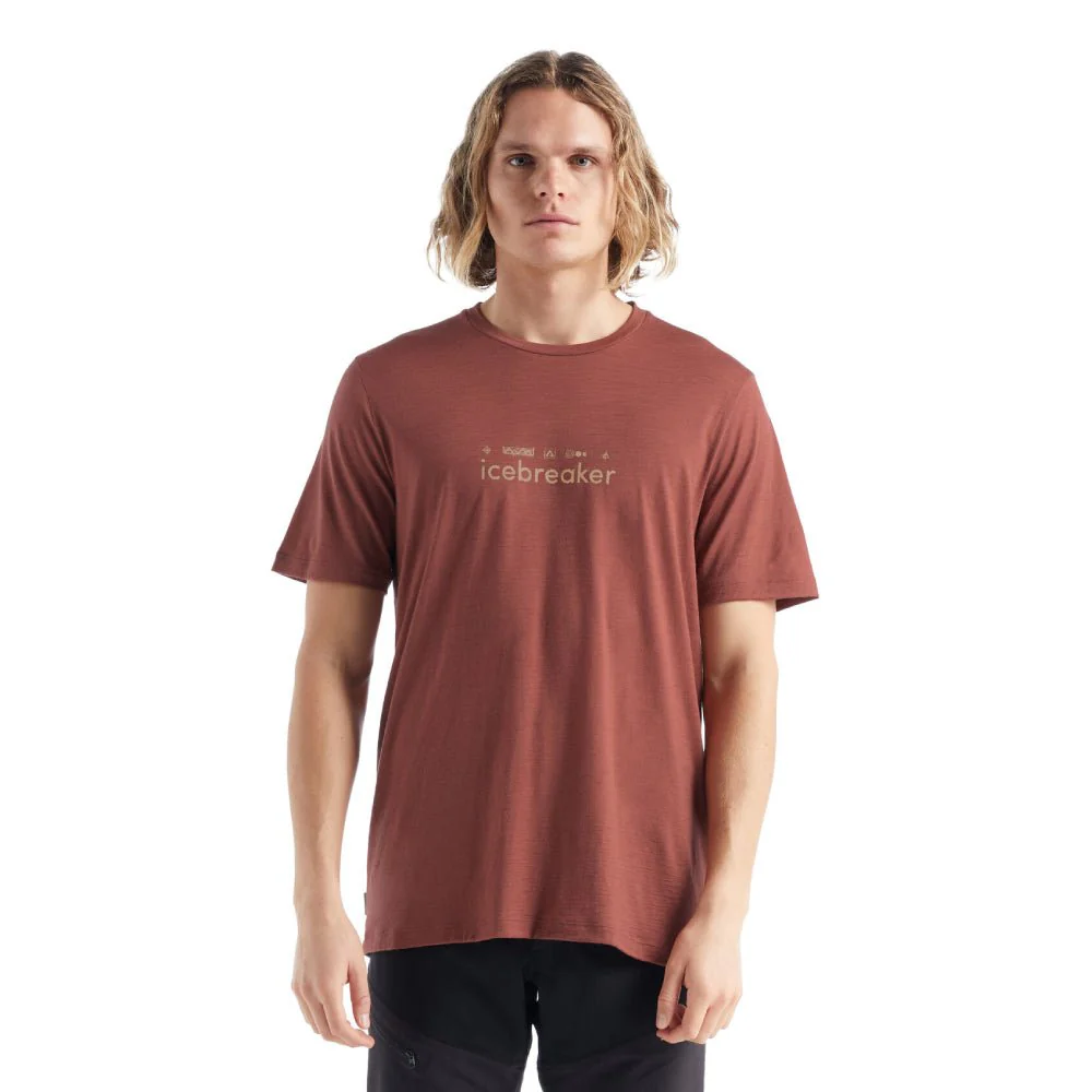 Icebreaker Tech Lite II Nature Touring Club Mens SS Tee - Image 2