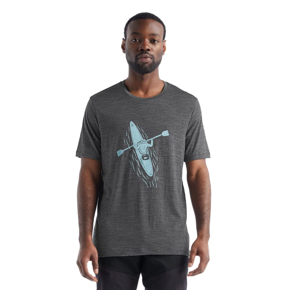 Icebreaker Tech Lite II Paddle Lines Mens SS Tee - Image 5