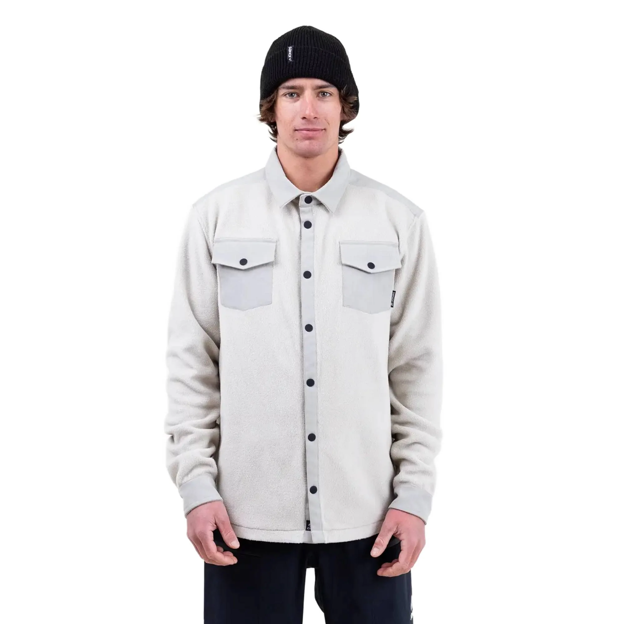 Jones December Mens Fleece Shirt 2026 - Image 2
