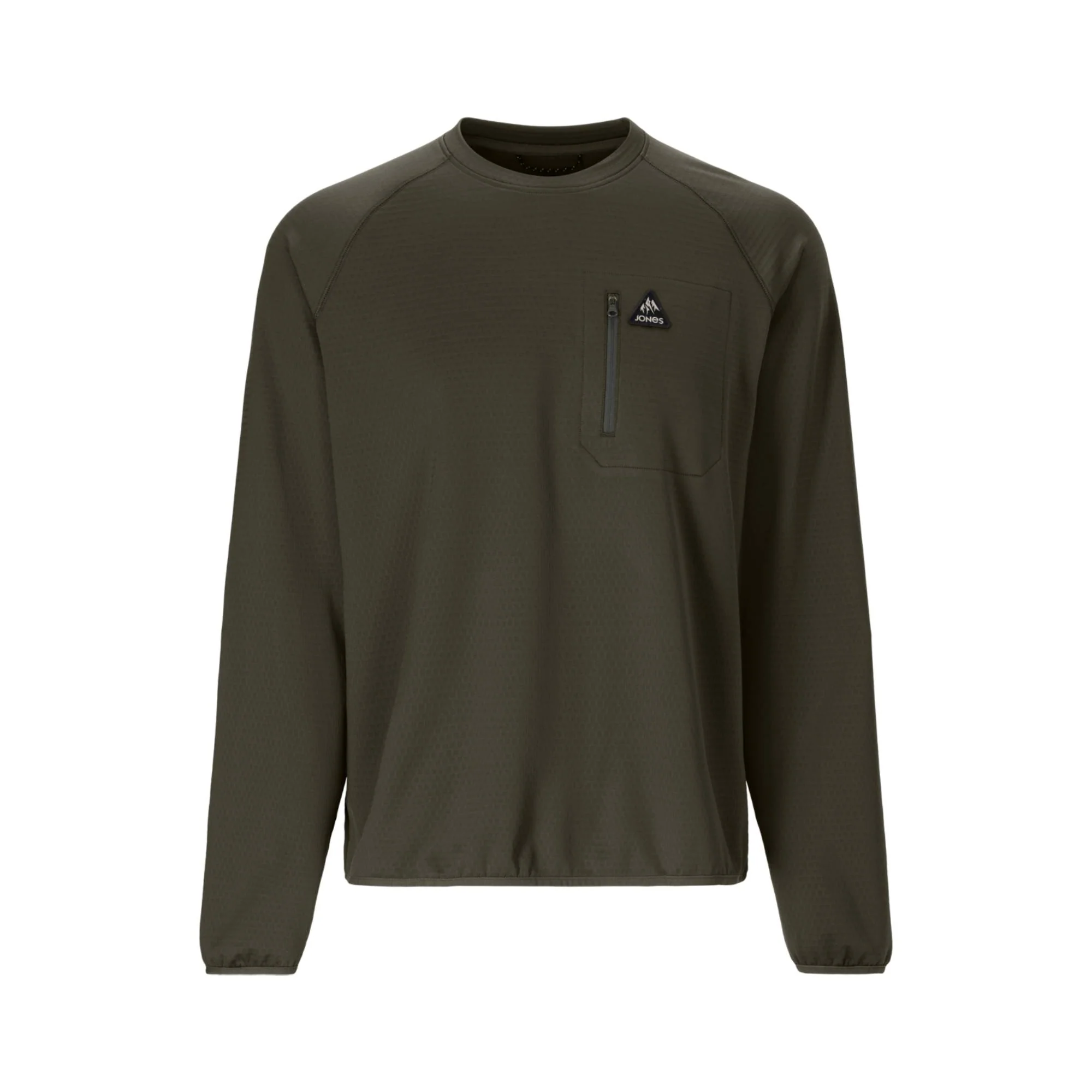 Jones Flagship Mens Grid Fleece Crew 2027 - Image 2