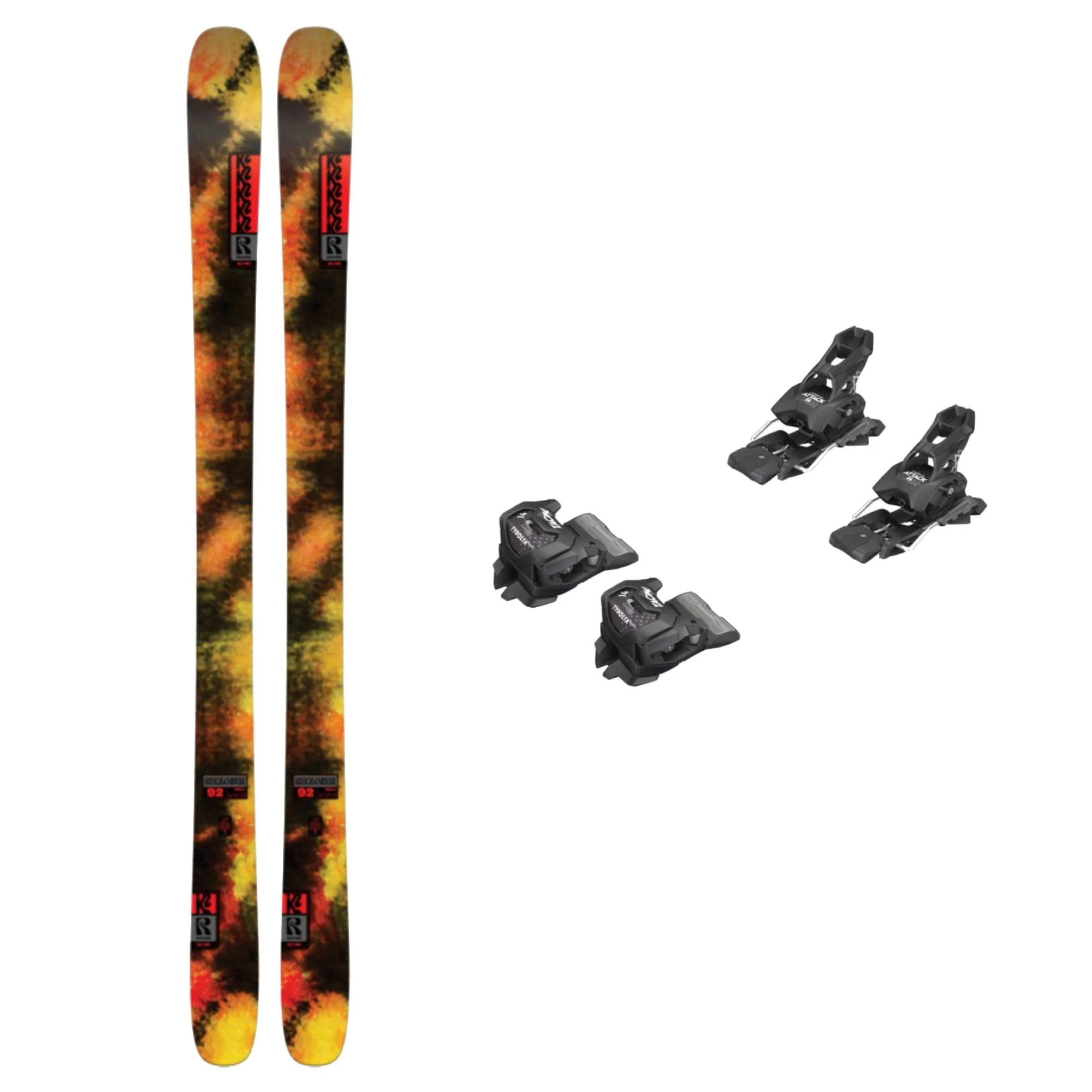 K2 Reckoner 92 Ski + Attack 14 GW Bindings 2026 Bundle